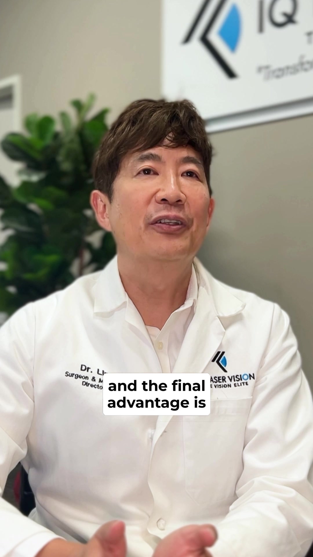 IQ Laser Vision Optometrist ad creative