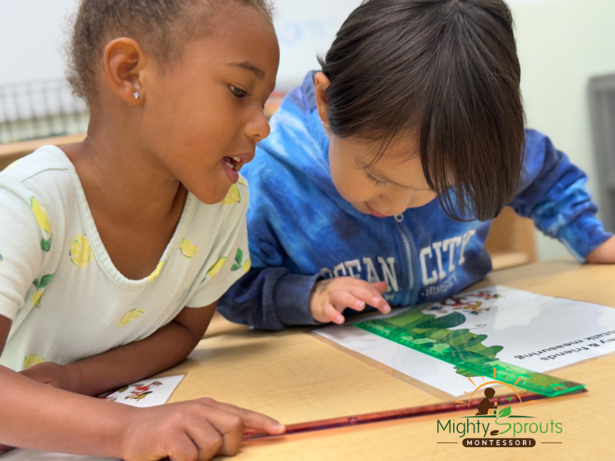 Mighty Sprouts Montessori School Preschool ad creative