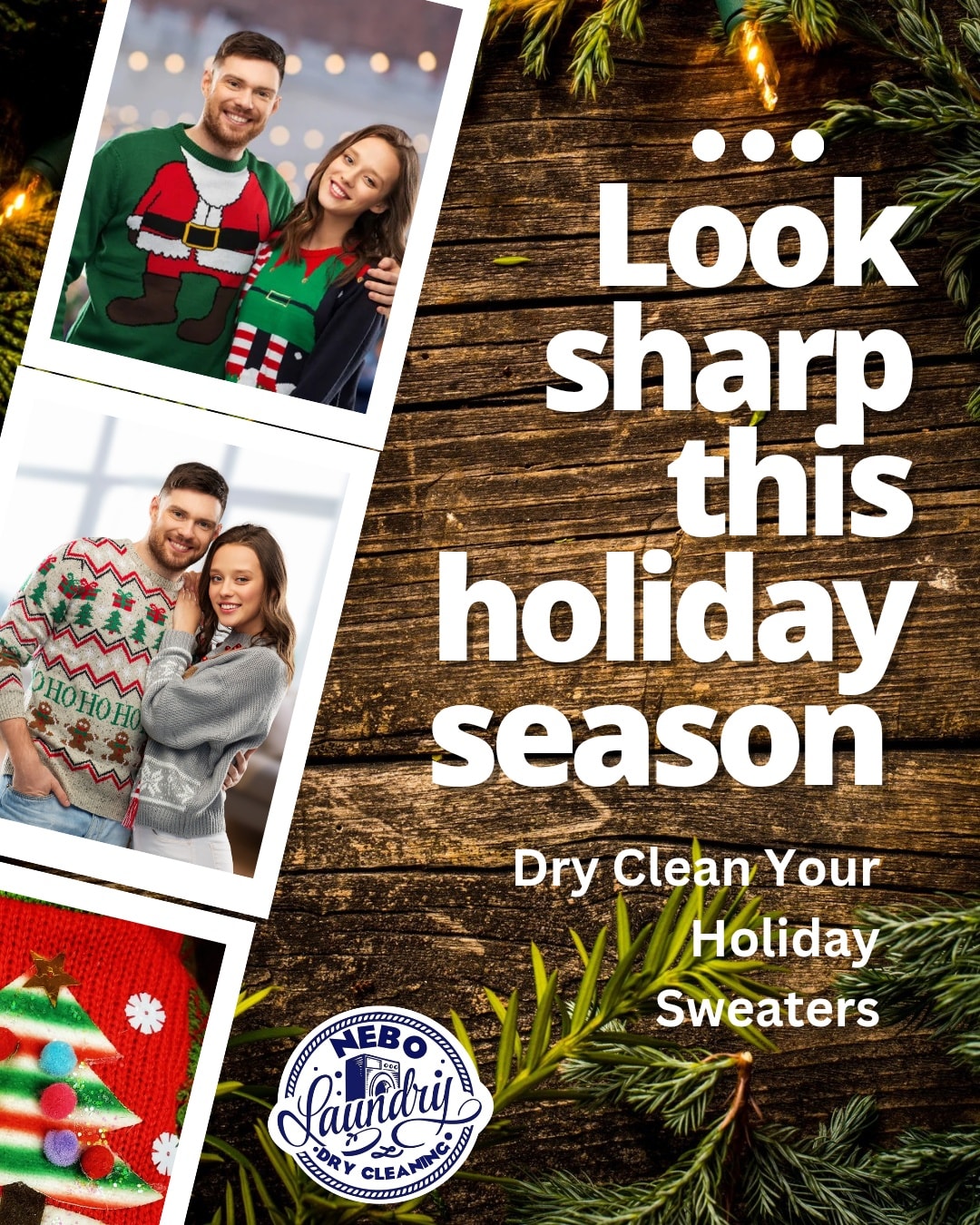 Nebo Laundry and Dry Cleaning Dry Cleaner ad creative