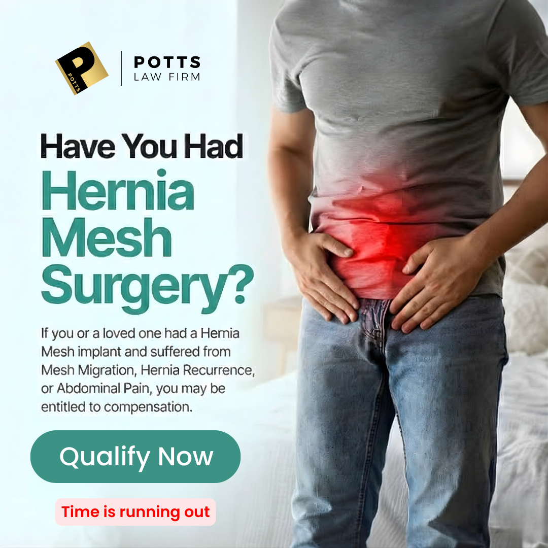 Derek Potts Law Personal Injury ad creative