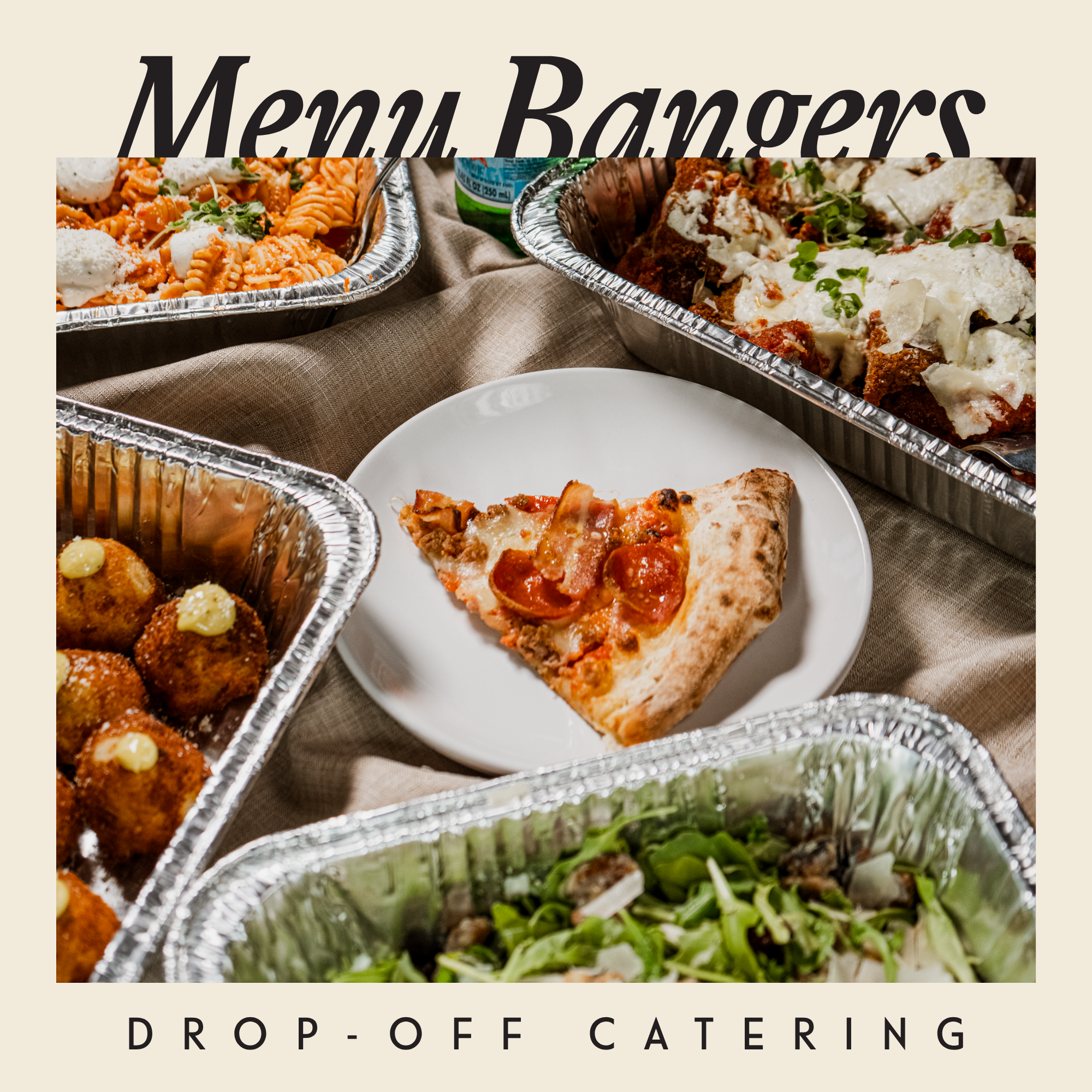 Wooden Paddle Catering ad creative