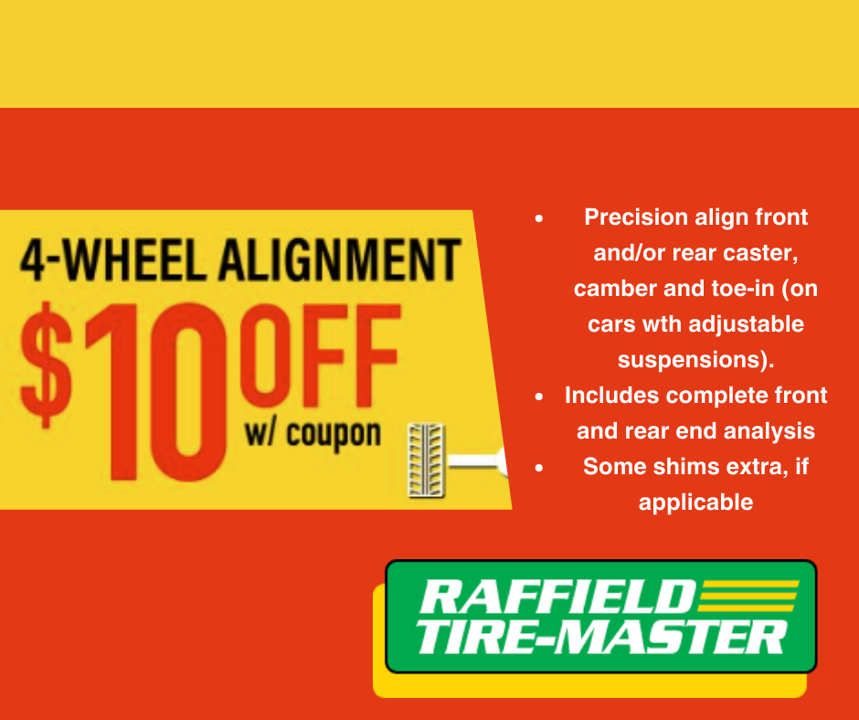 Save Money With Raffield Tire Master