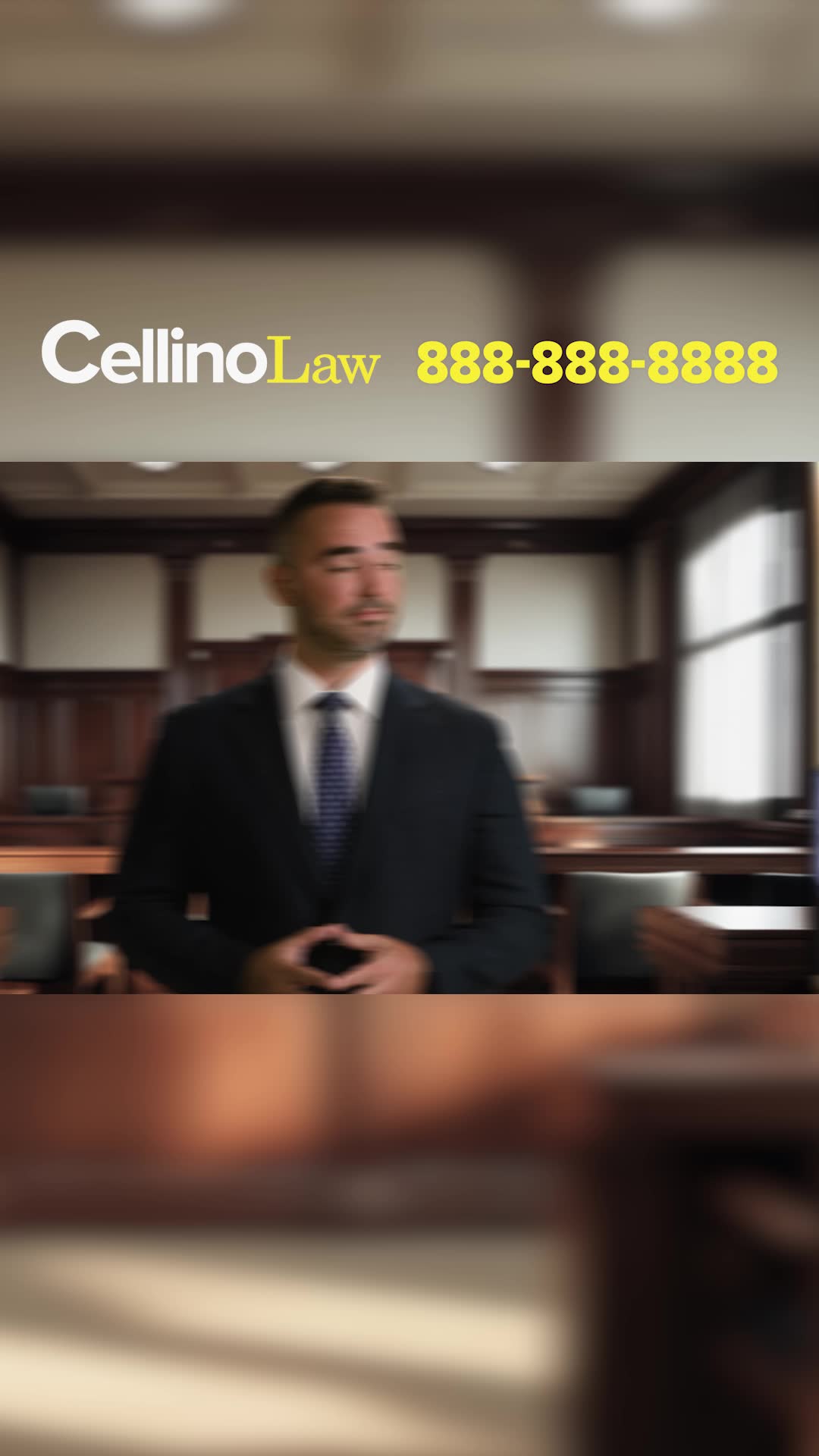 Cellino Law Personal Injury ad creative
