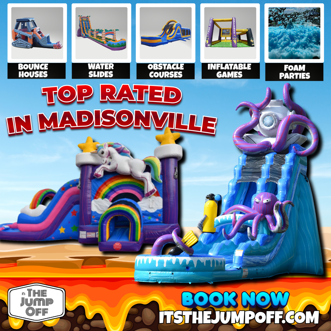 🎉 Madisonville’s #1 Party Rental Destination — Fun Starts Here! 🎉