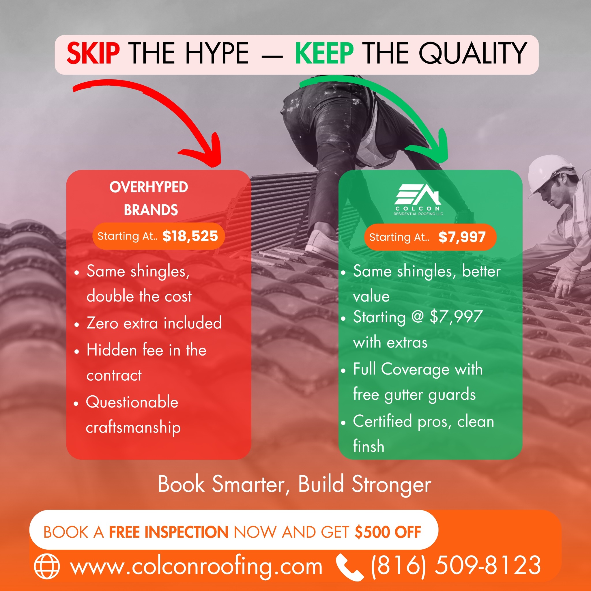 Colcon Residential Roofing Roofing ad creative