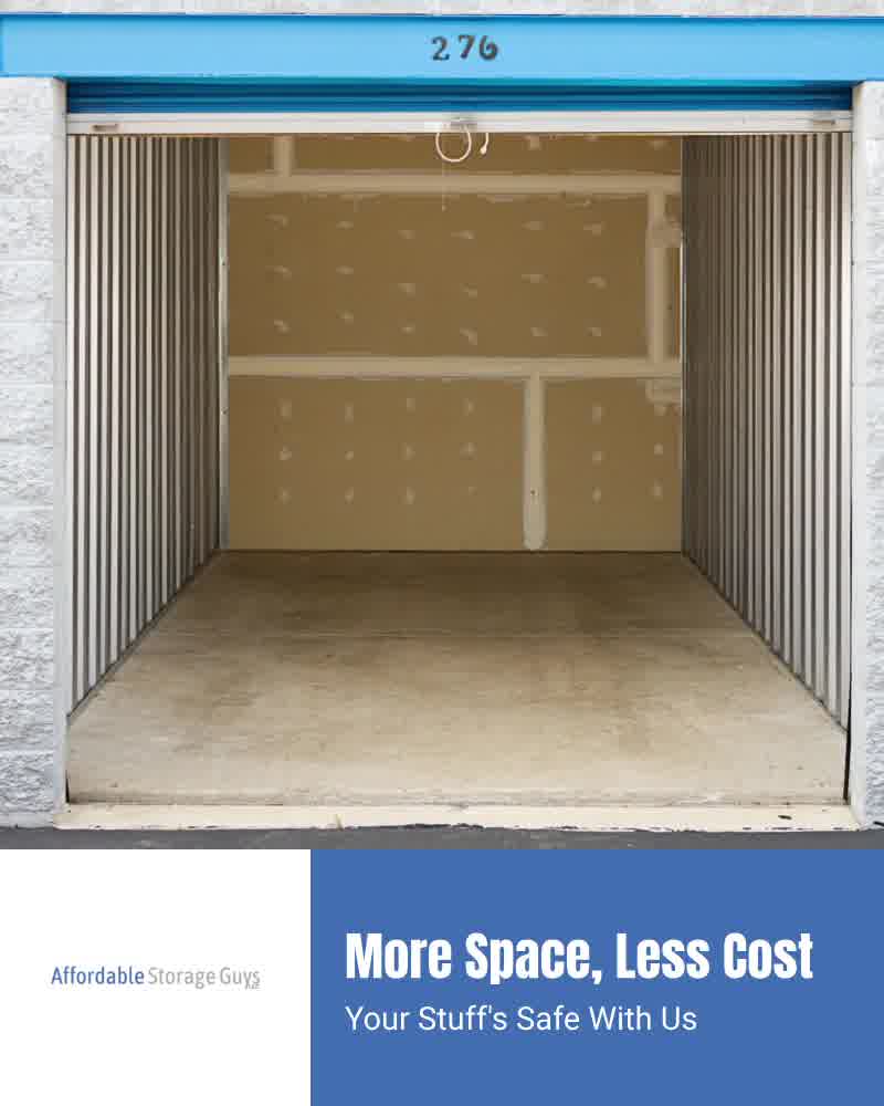 Affordable Storage Guys LLC Self-Storage ad creative