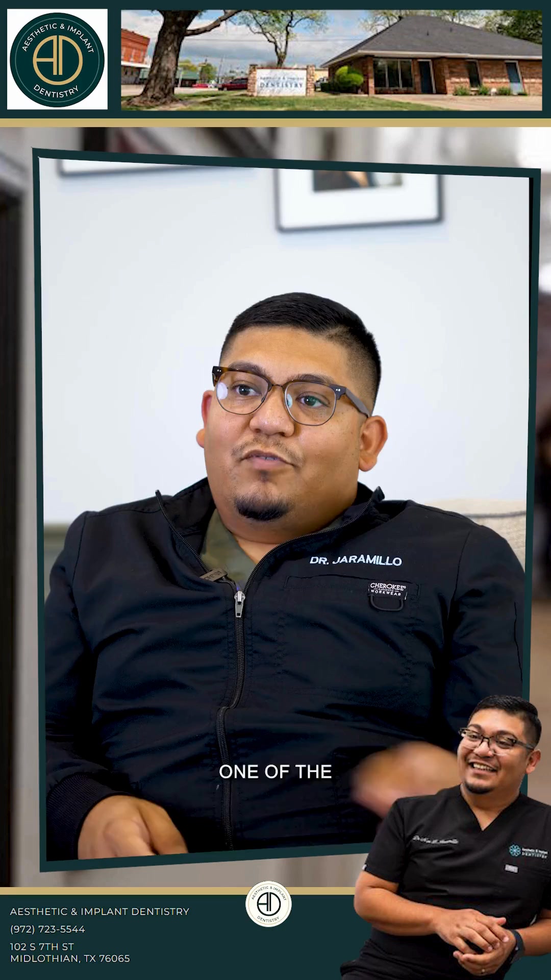 Aesthetic & Implant Dentistry Implant Dentist ad creative