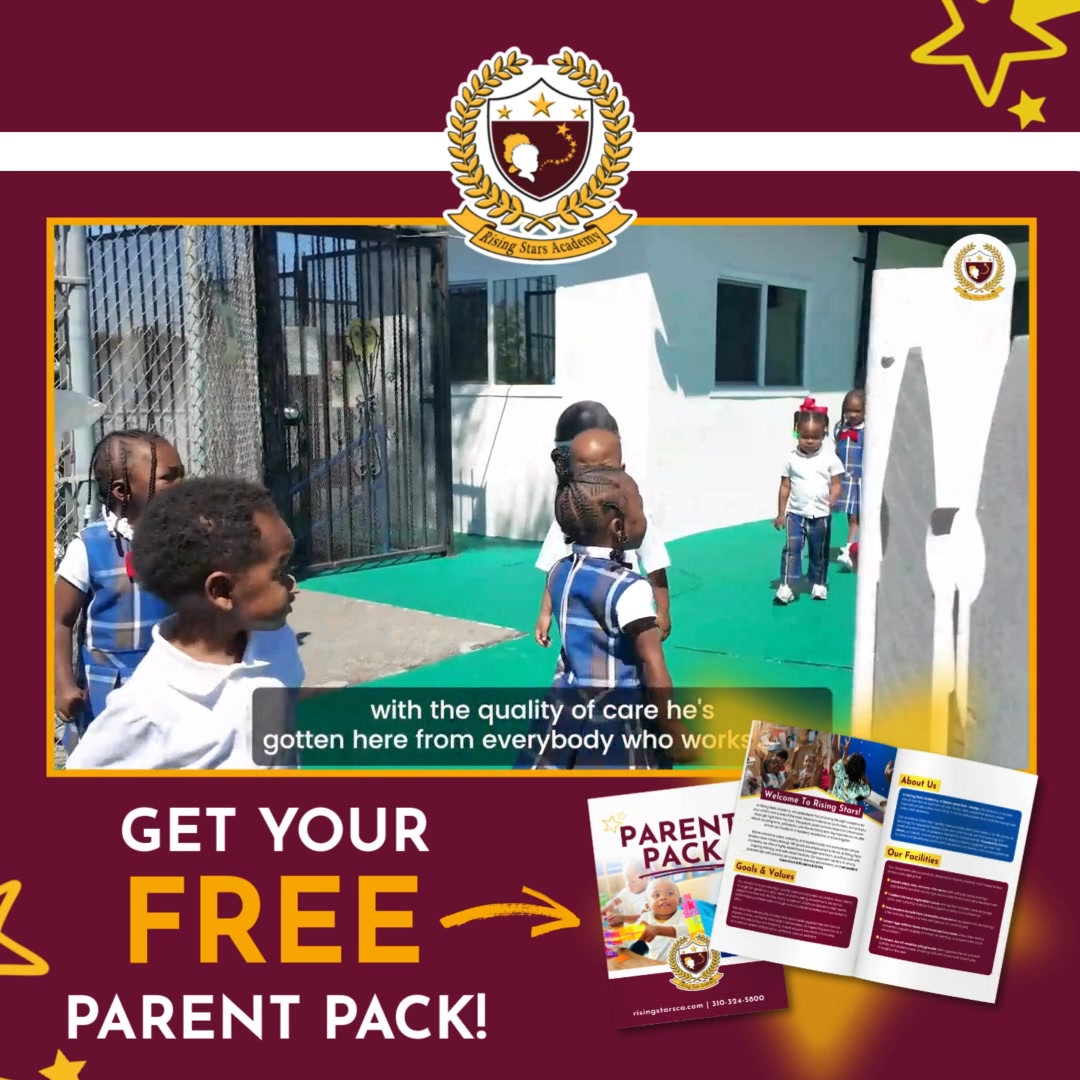 Rising Stars Academy Daycare ad creative