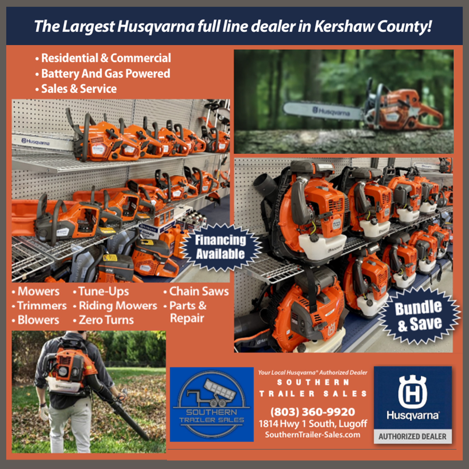 Southern Trailer Sales Auto Dealer ad creative