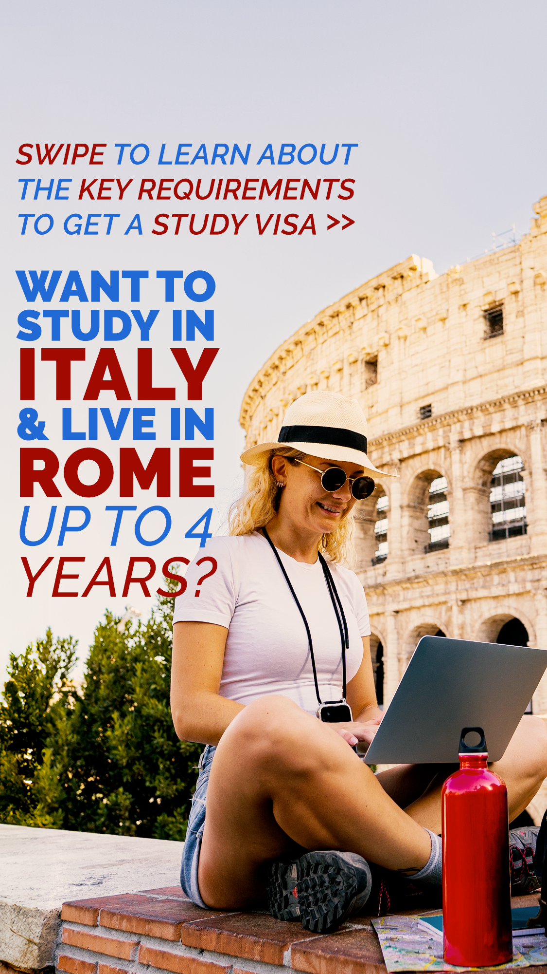 Kappa Language School - Learn Italian in Rome Language School ad creative