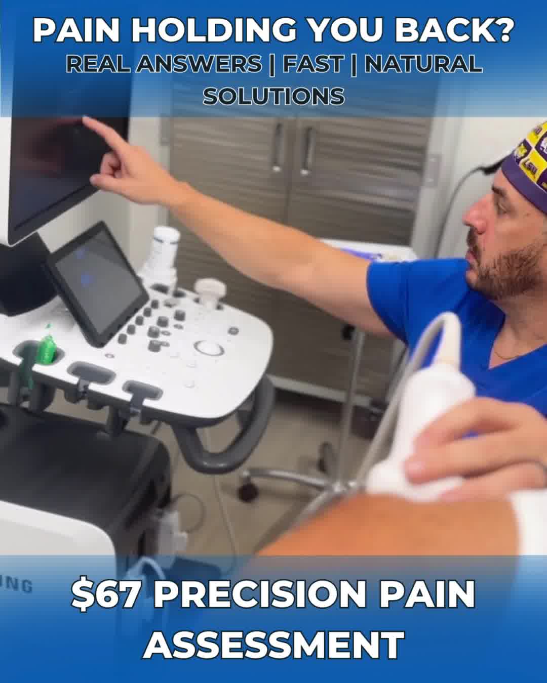 $67 Pain and Injury Diagnostic with Imaging