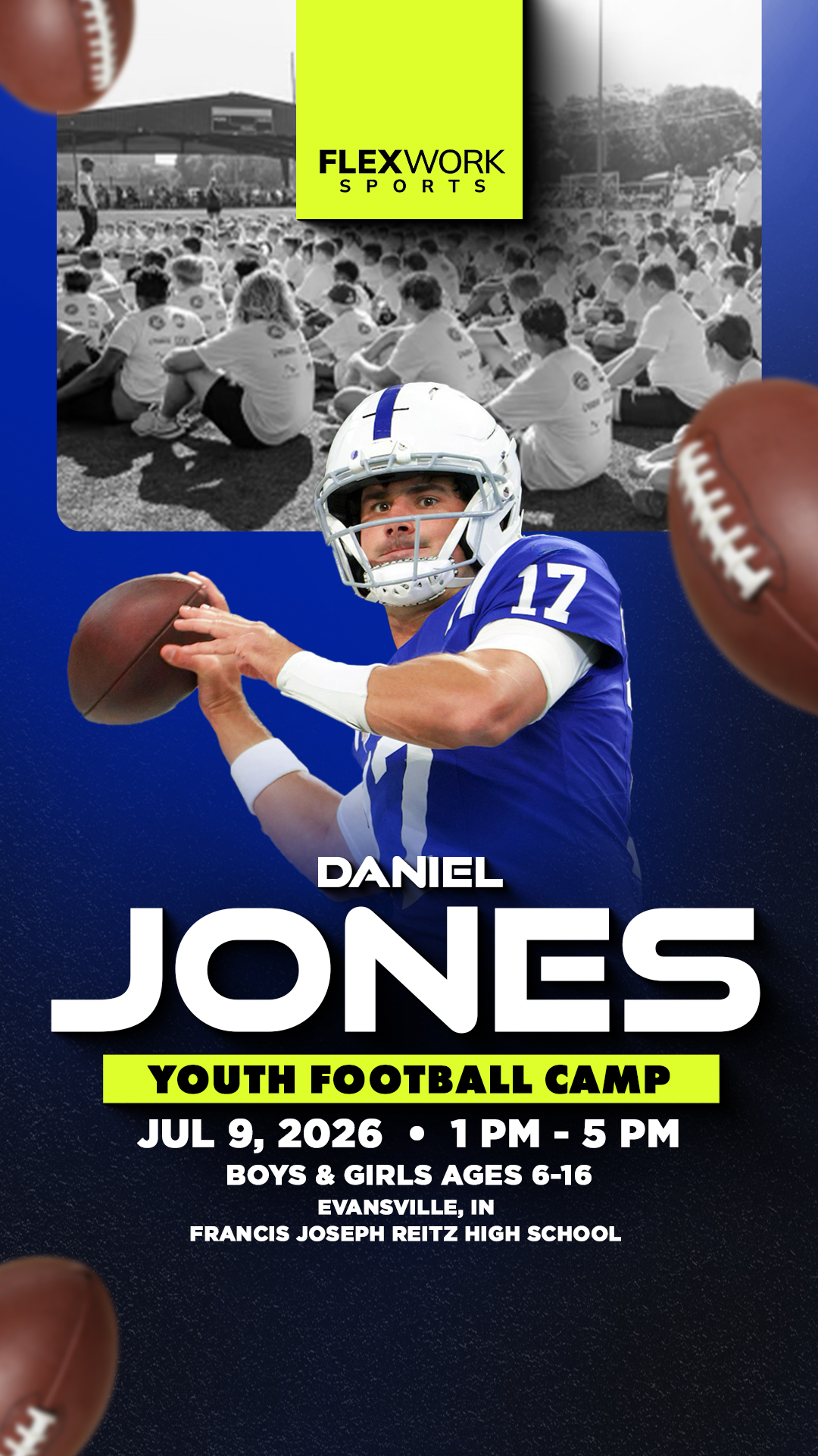 Daniel Jones Youth Football Camp