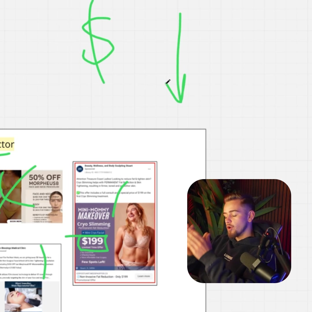 Generate Medspa Patients Digital Marketing Agency ad creative