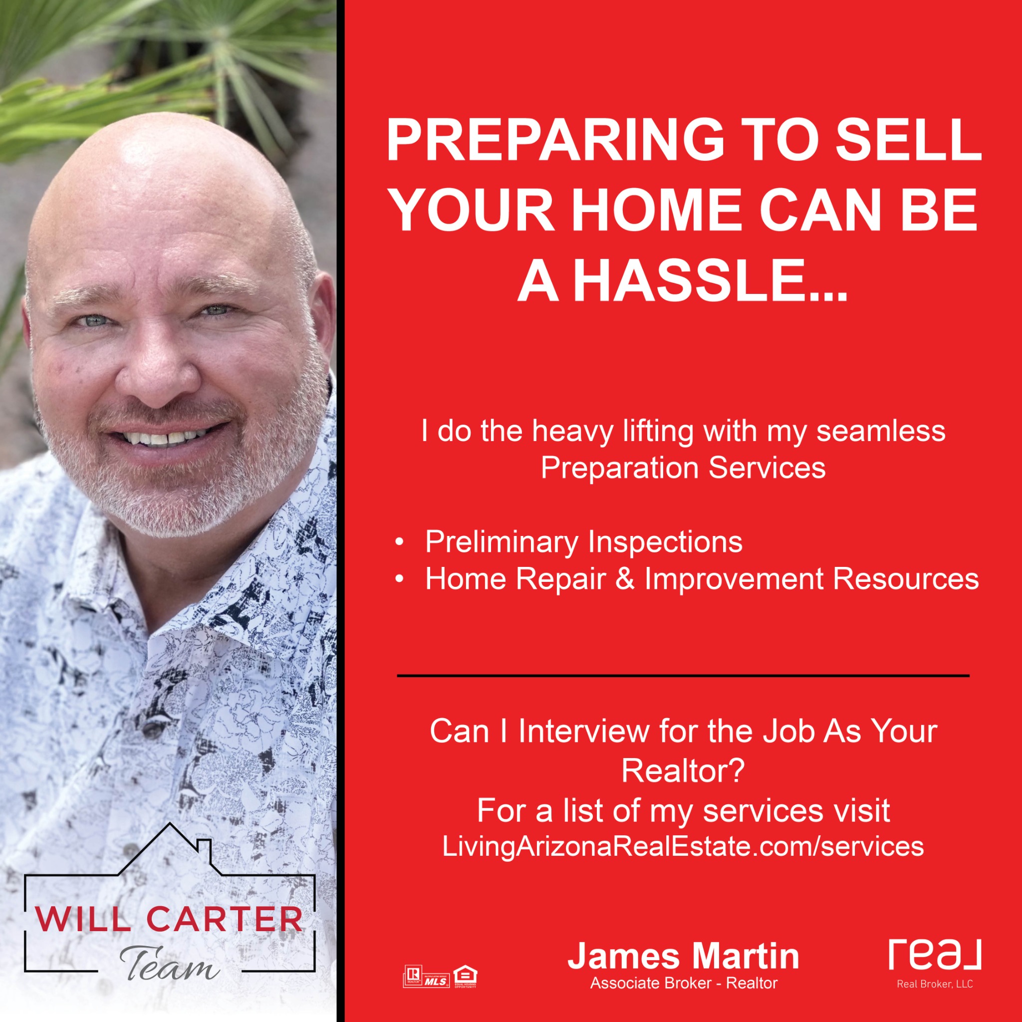 Realtor James Martin Real Estate Agent ad creative