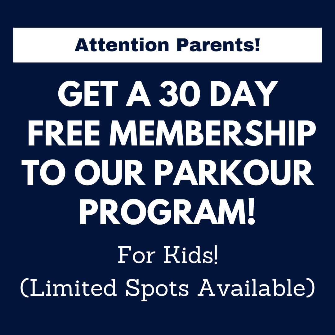 Gardner's Best Parkour Martial Arts ad creative