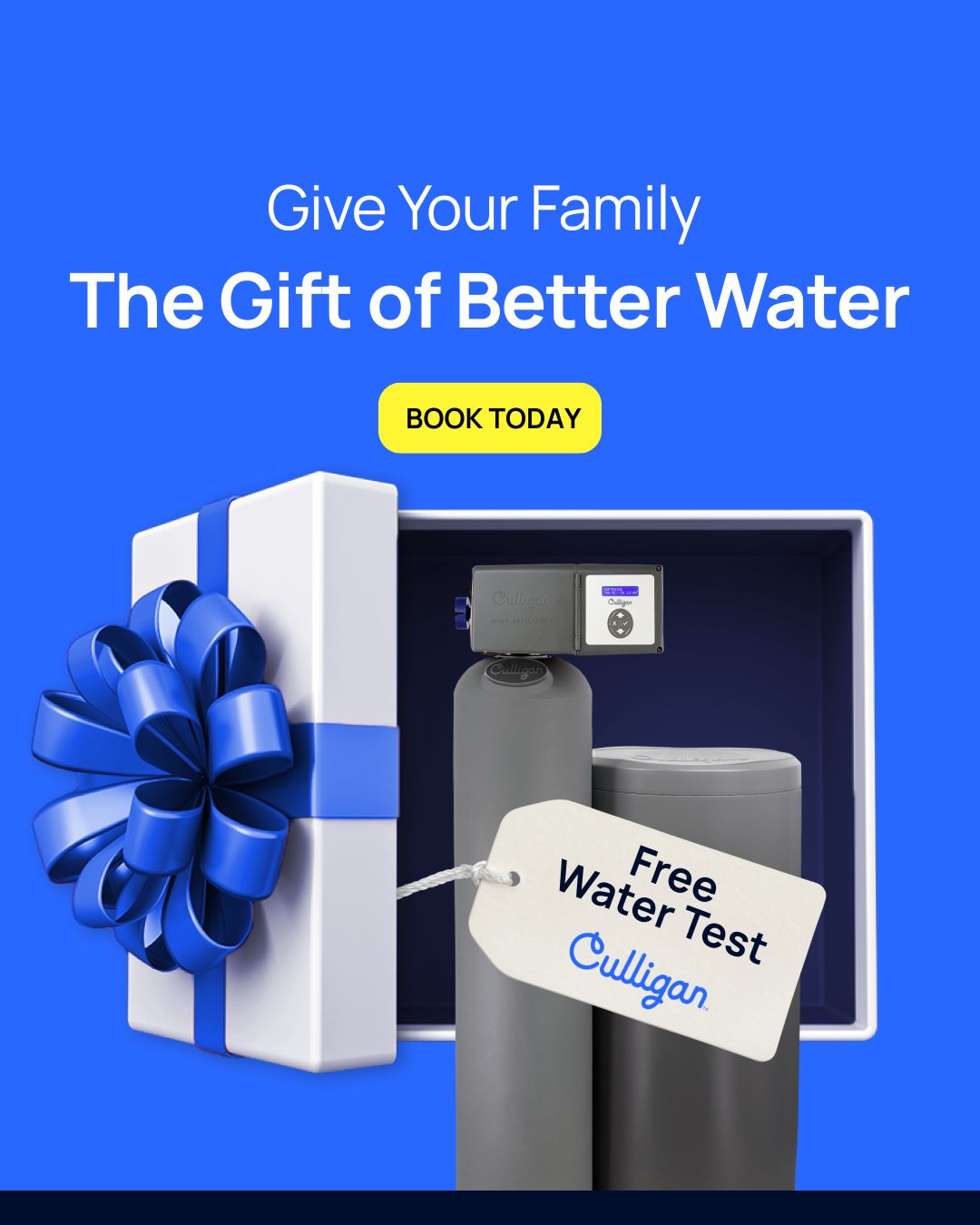 Softer Water. Happier Holidays.