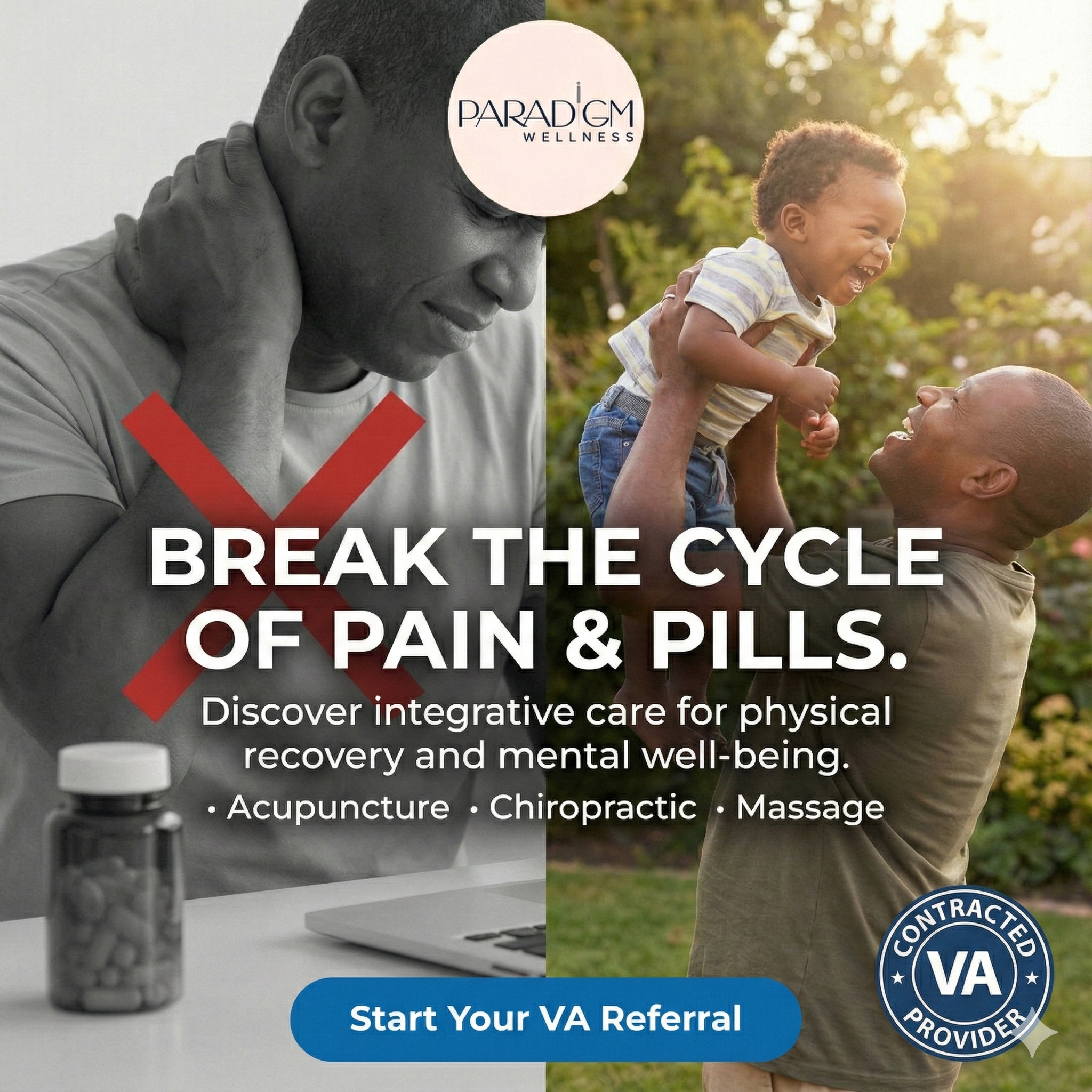 Paradigm Wellness Wellness Center ad creative