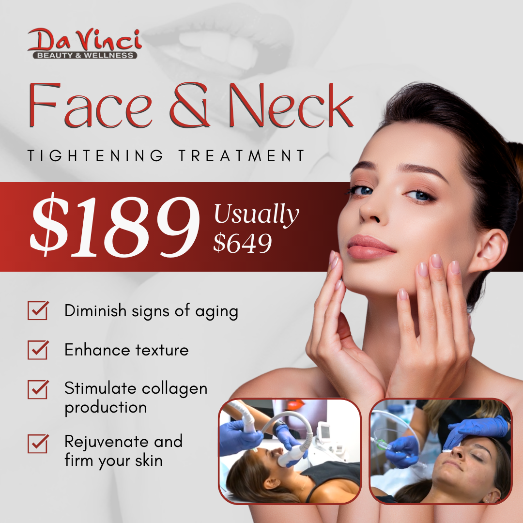 DaVinci Beauty & Wellness Center in New Jersey Med Spa ad creative