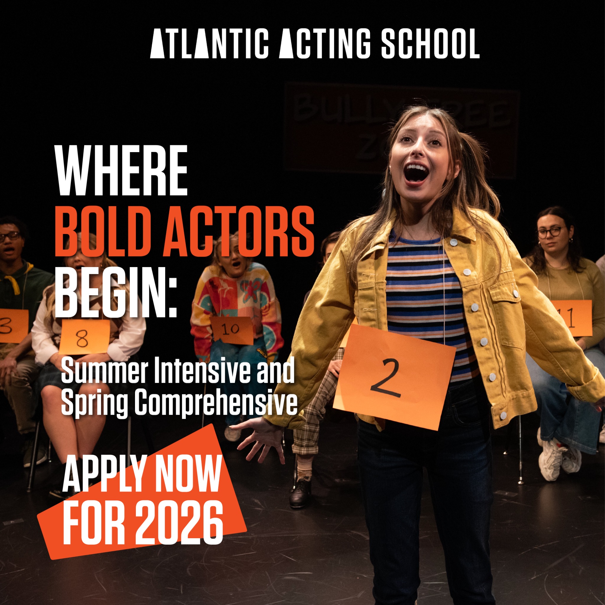Atlantic Acting School GoHighLevel Resellers ad creative