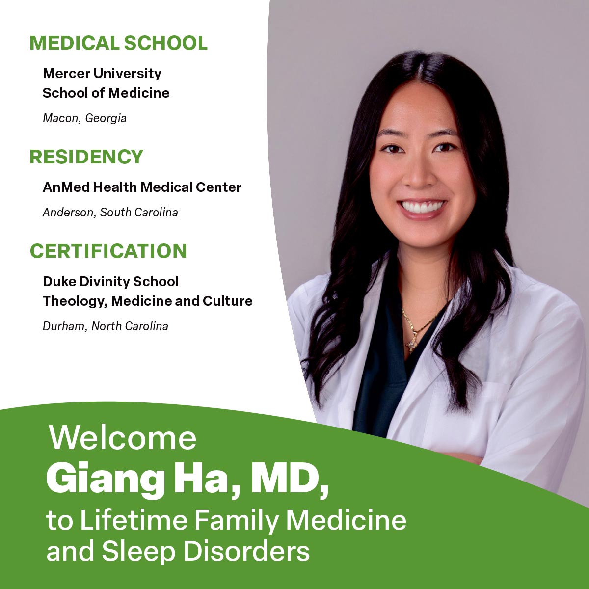 Appointments available