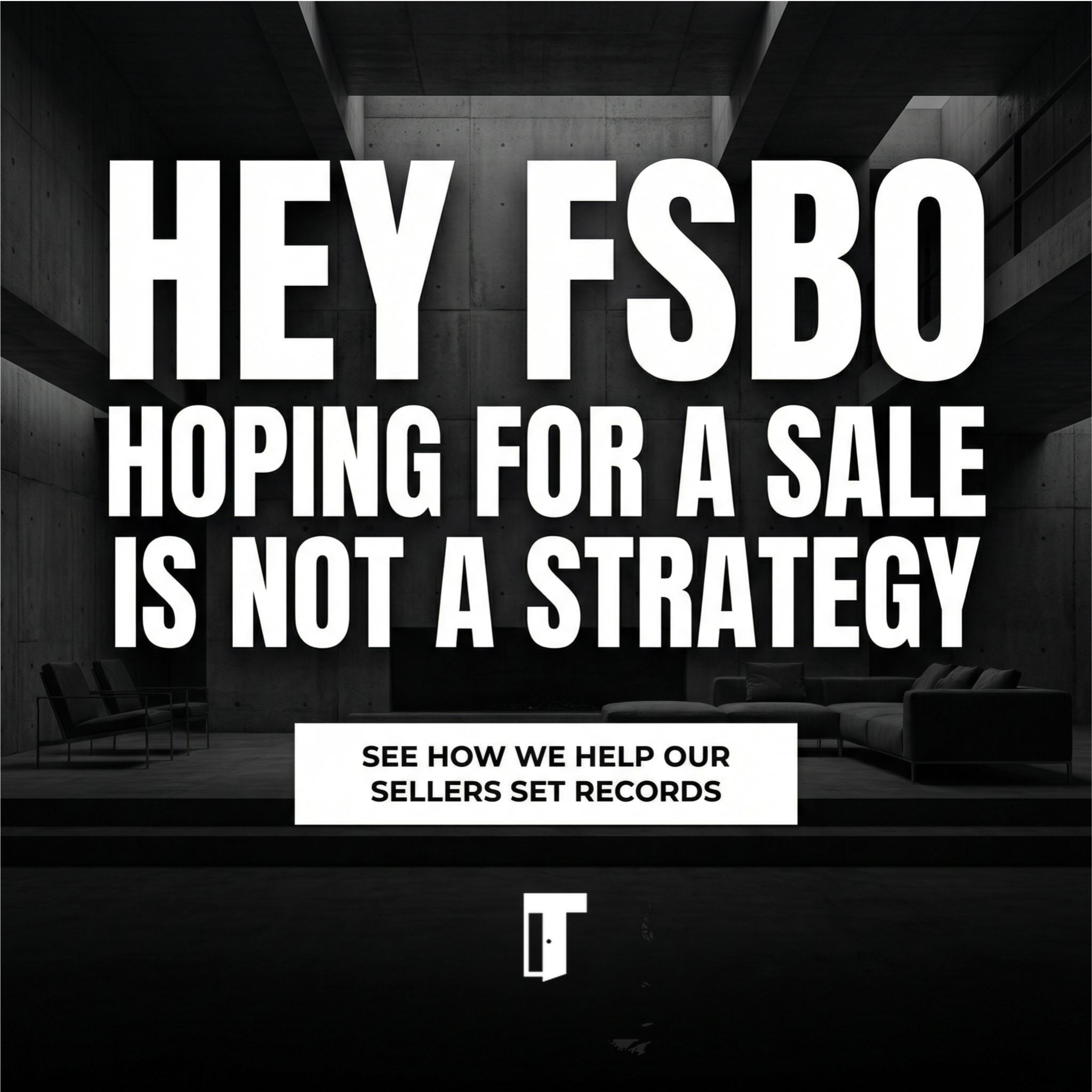 The Real T Group Real Estate Agent ad creative