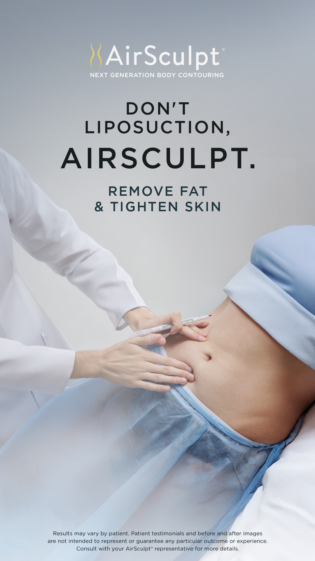 AirSculpt Med Spa ad creative