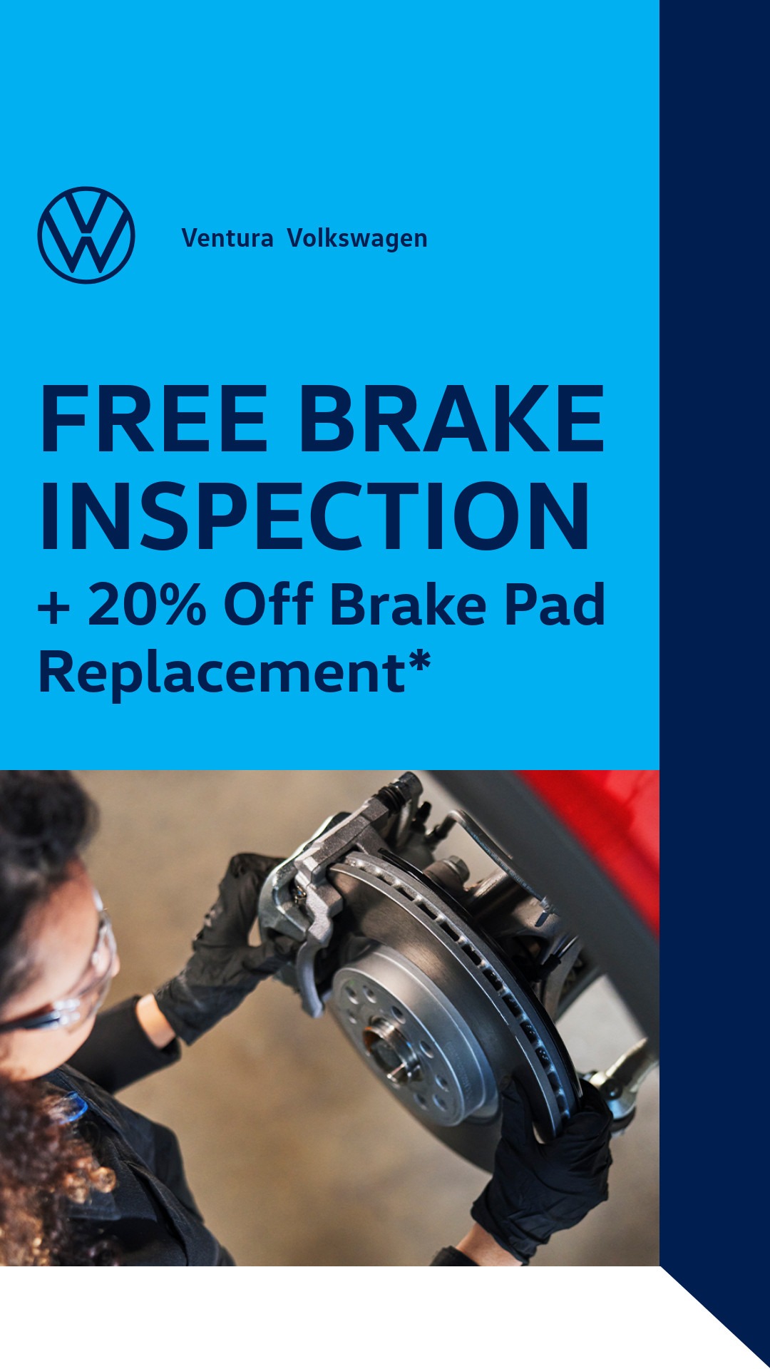 Ventura Volkswagen Auto Dealer ad creative