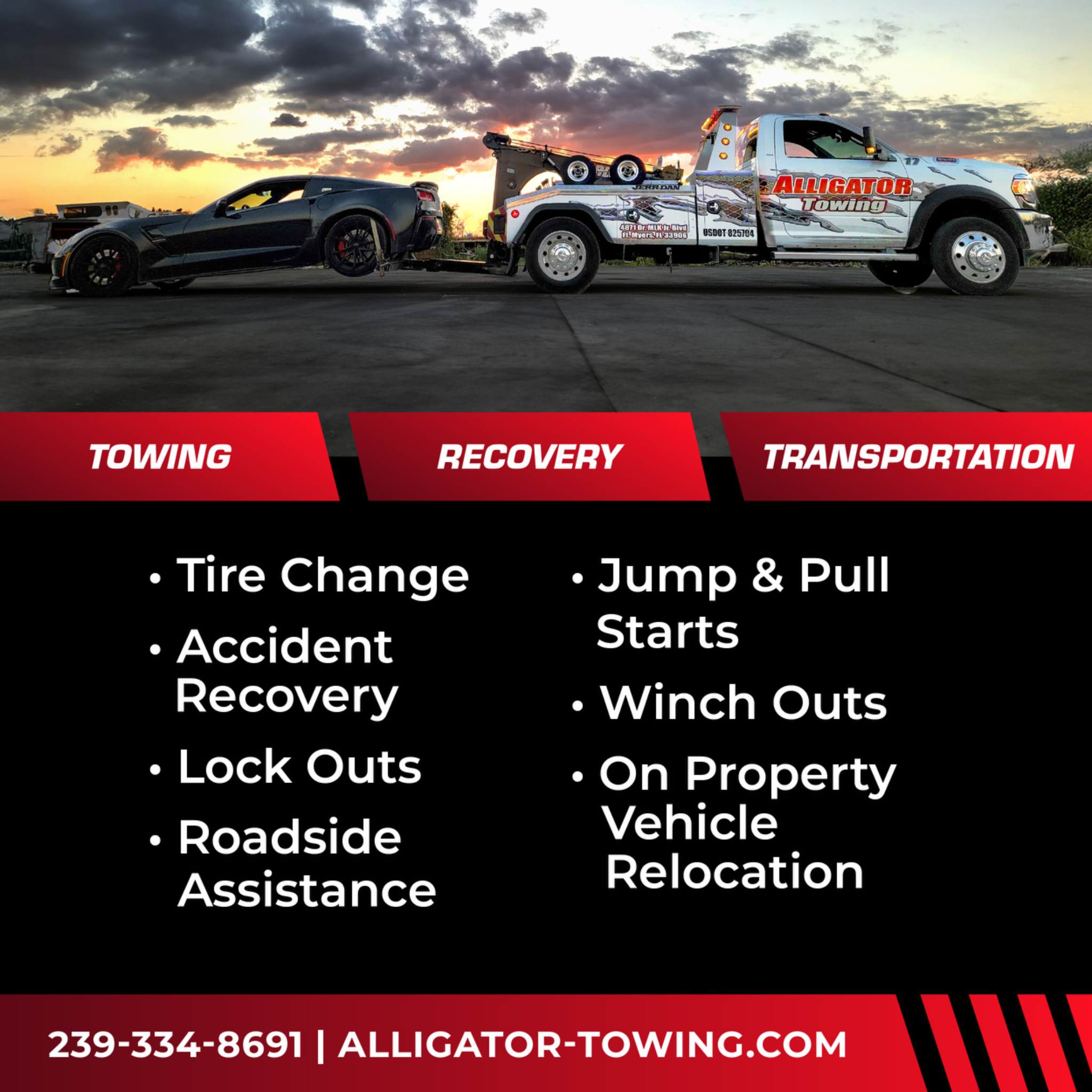 Roadside Trouble? Call Alligator Towing