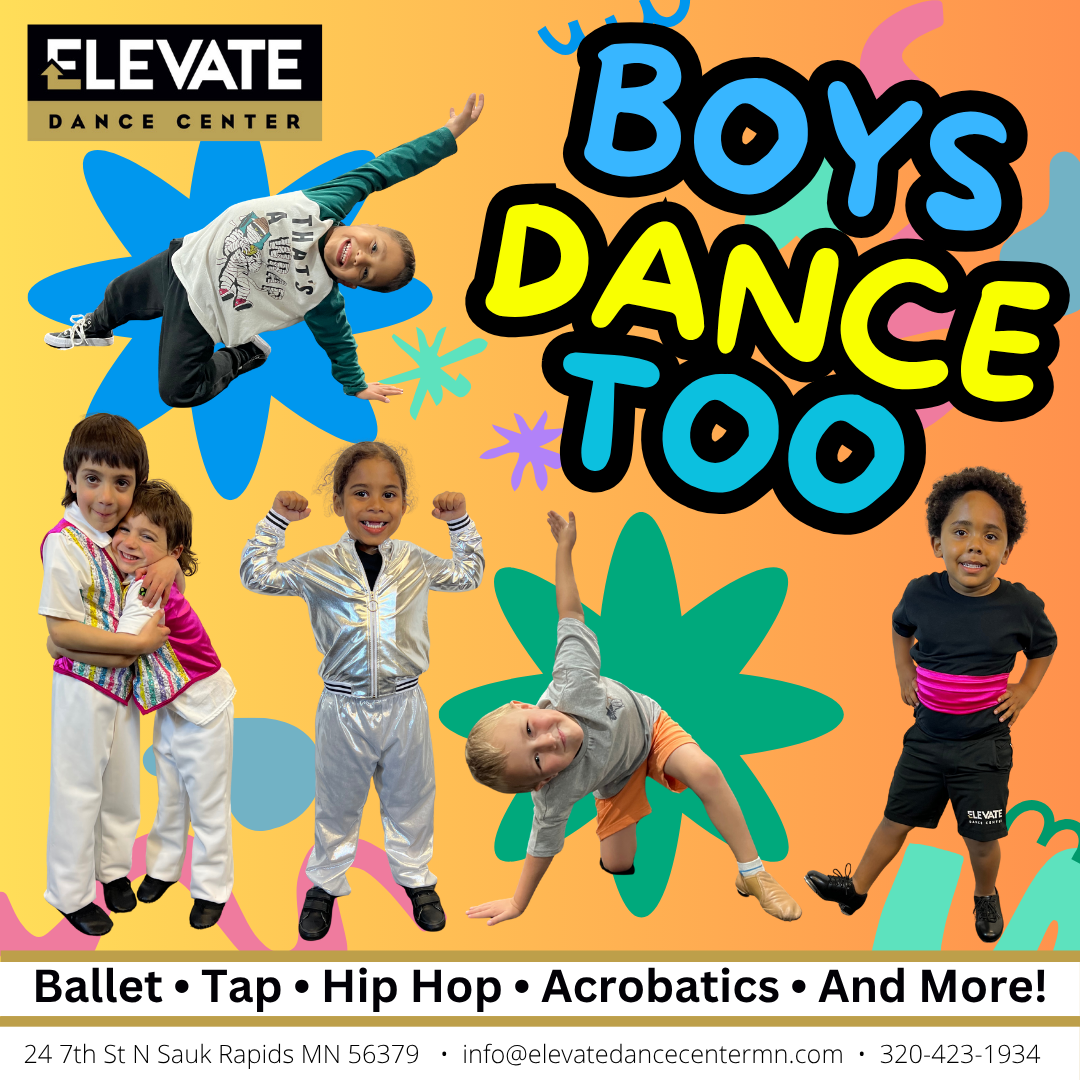 Elevate Dance Center Dance Studio ad creative