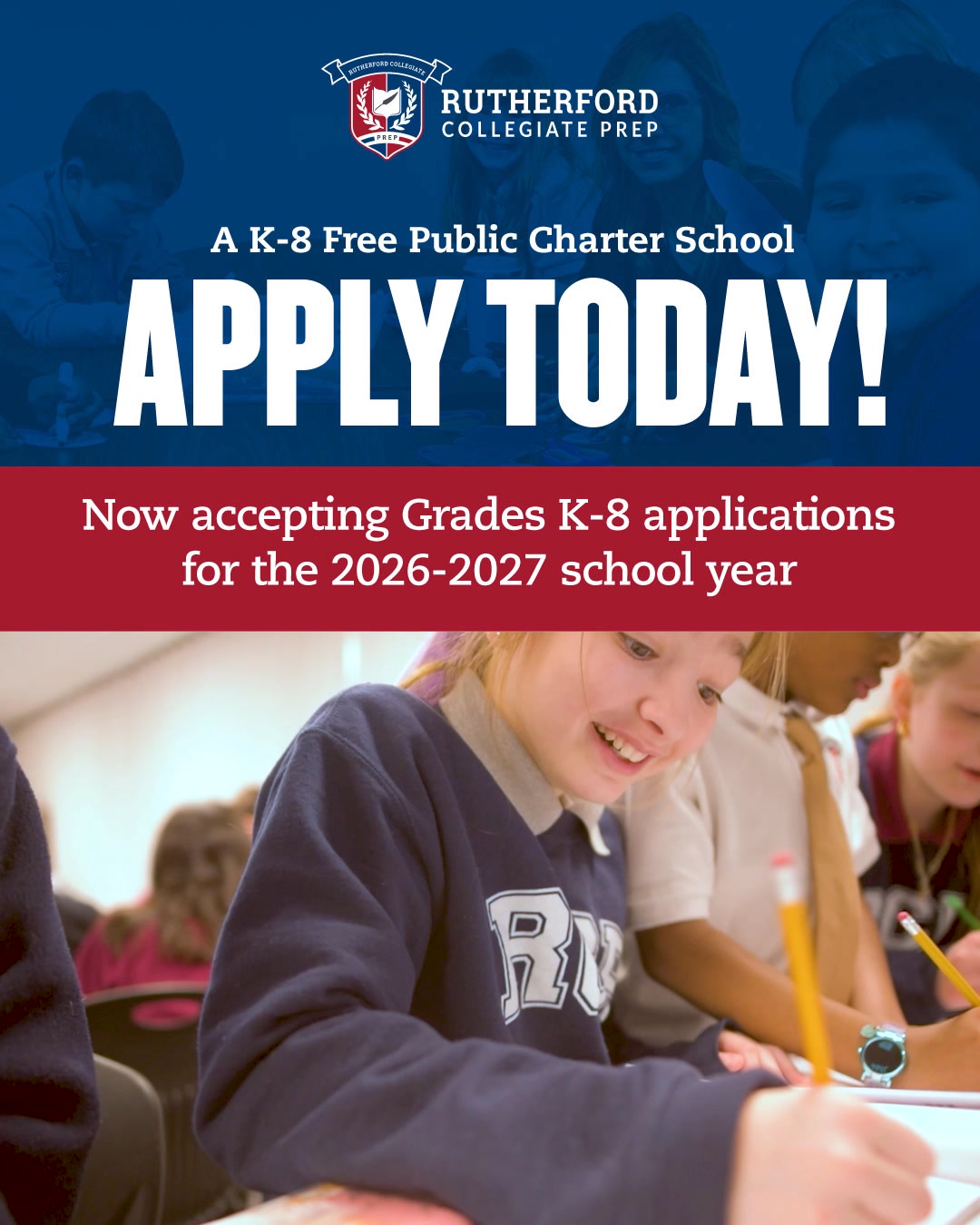 Rutherford Collegiate Prep Private School ad creative