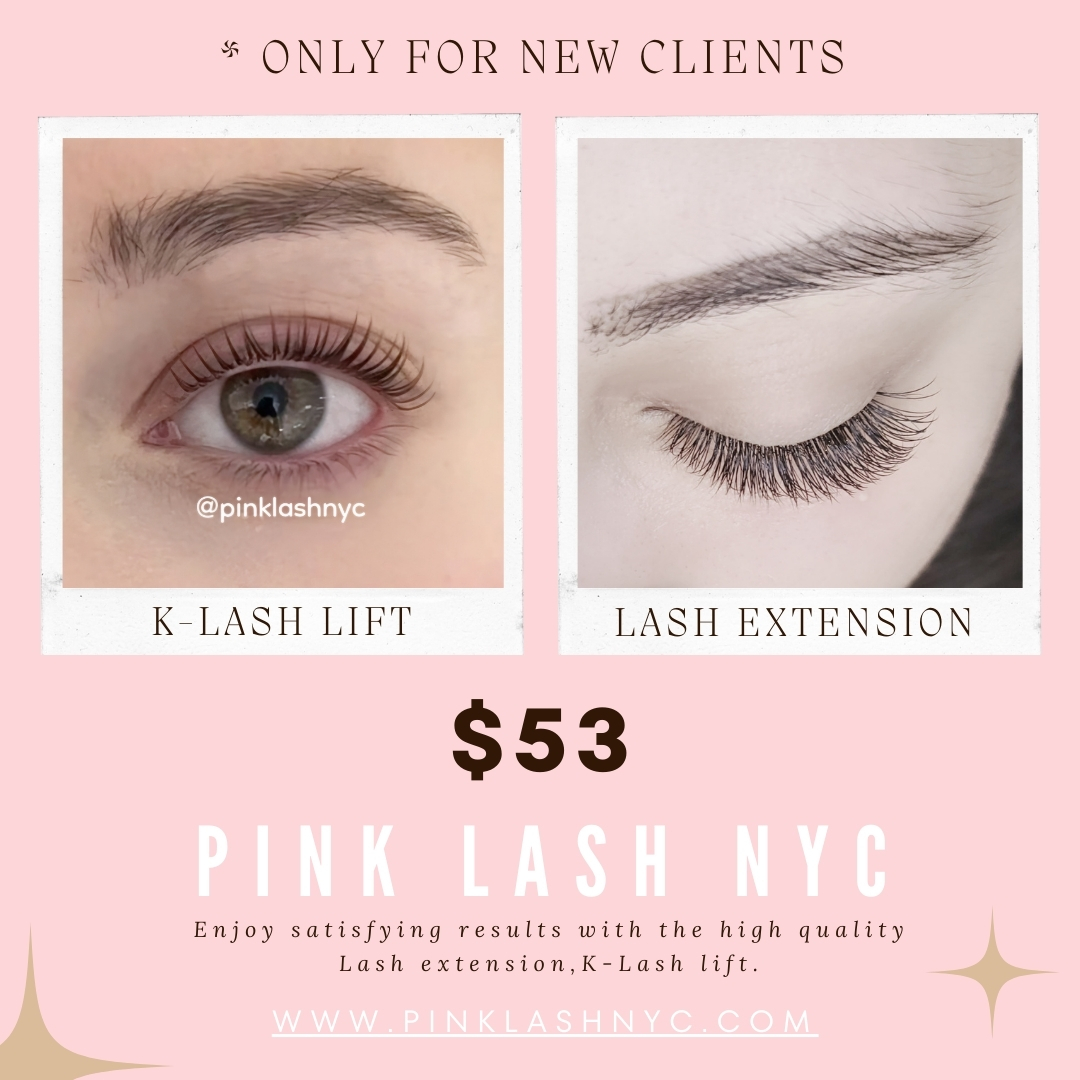 PINK LASH Eyelash & Brow Studio ad creative