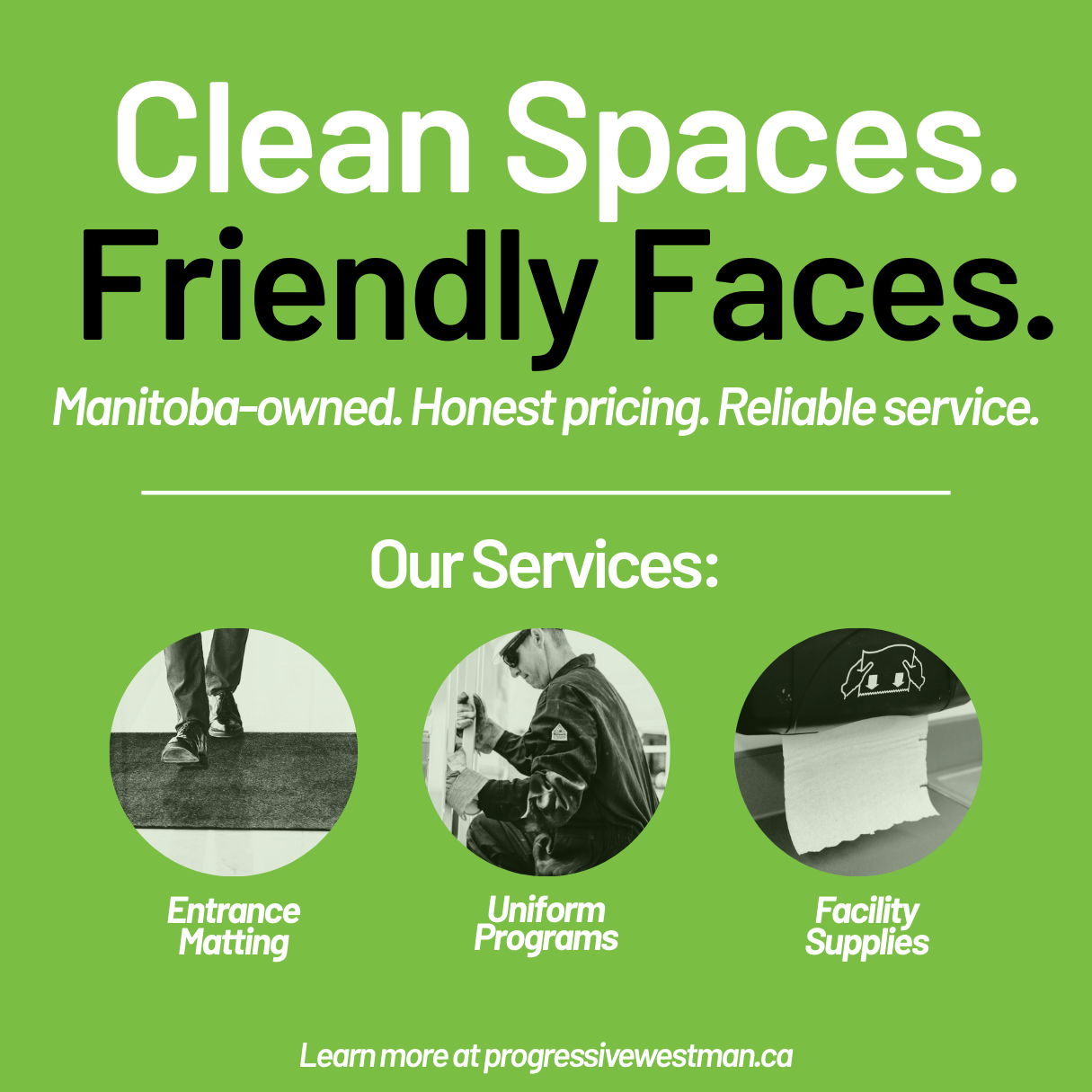 Progressive Westman House Cleaning ad creative