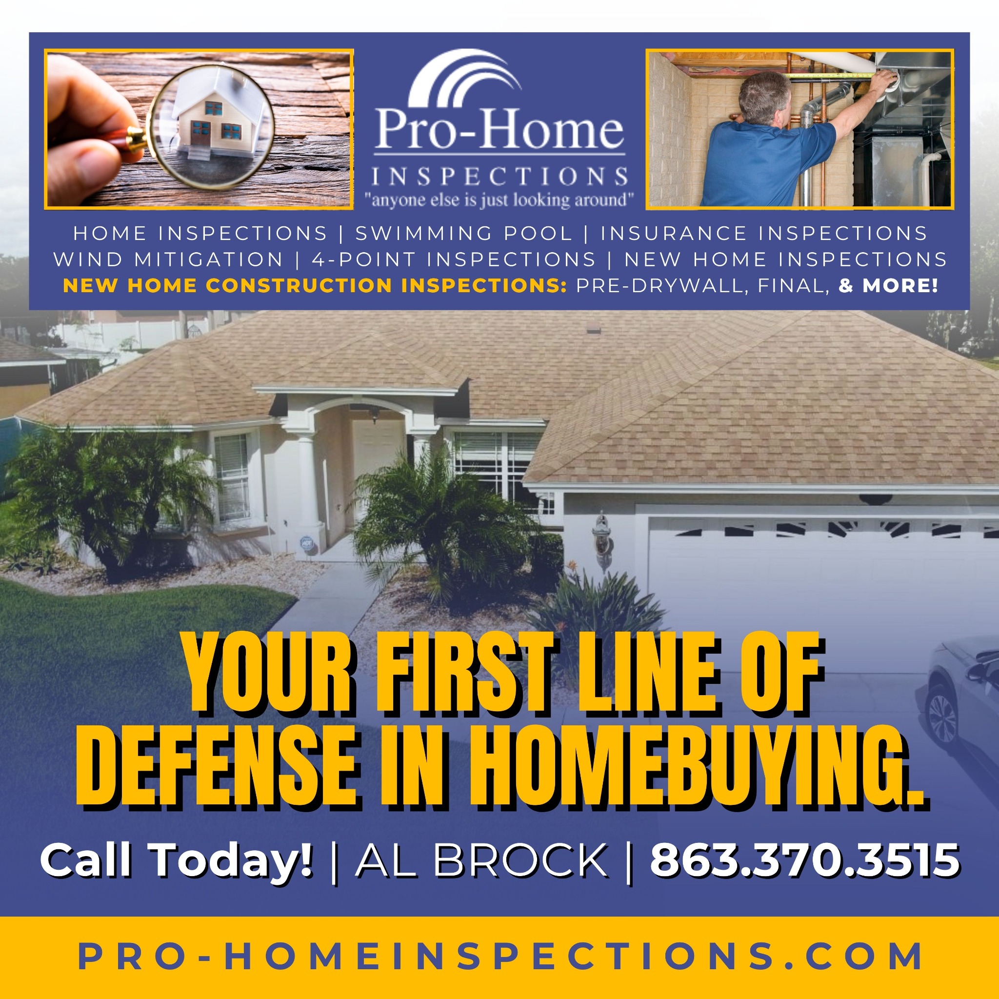 New Home/House Inspections Lakeland FL | Home Inspector Services, Pro Home Inspections