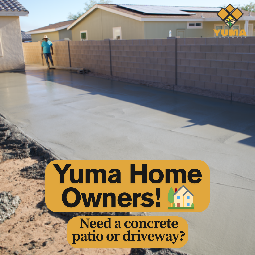 Yuma Concrete Concrete & Paving ad creative