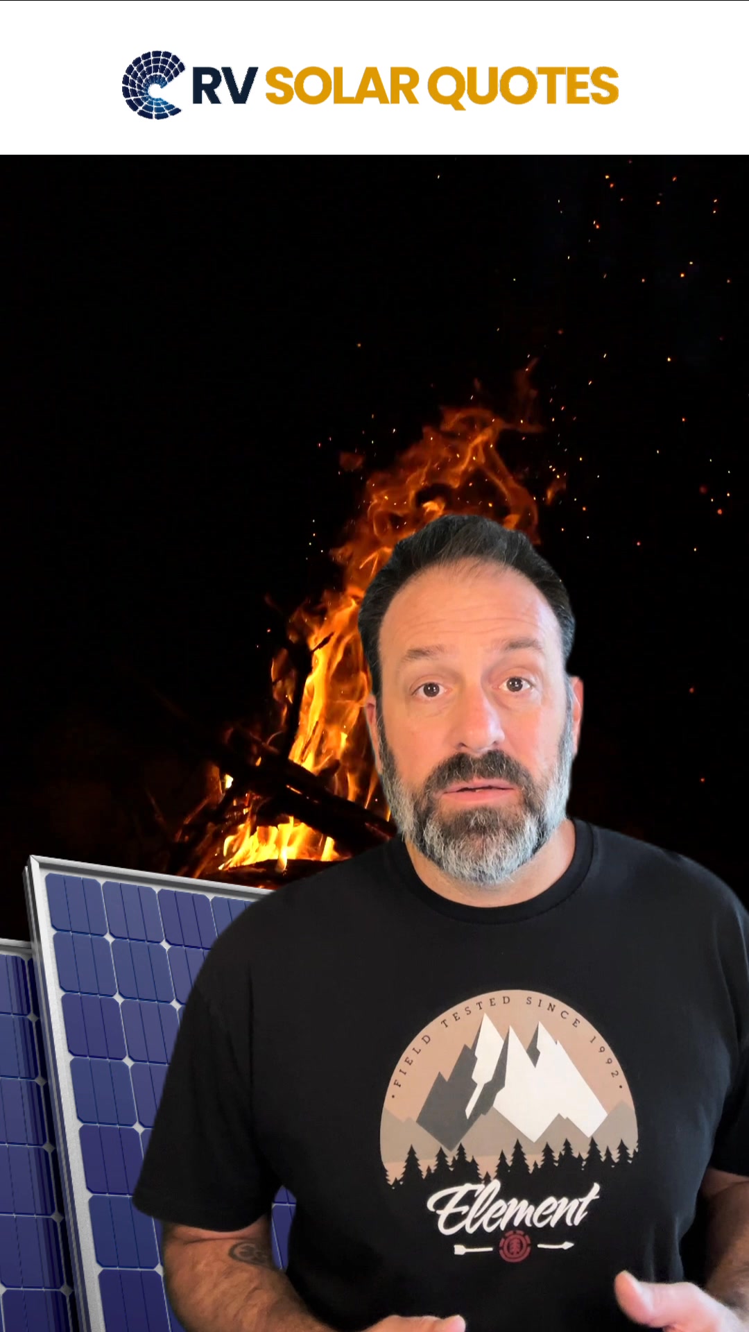 RV Solar Quotes Solar ad creative