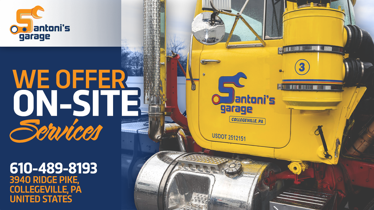 Santoni's Garage Auto Repair ad creative