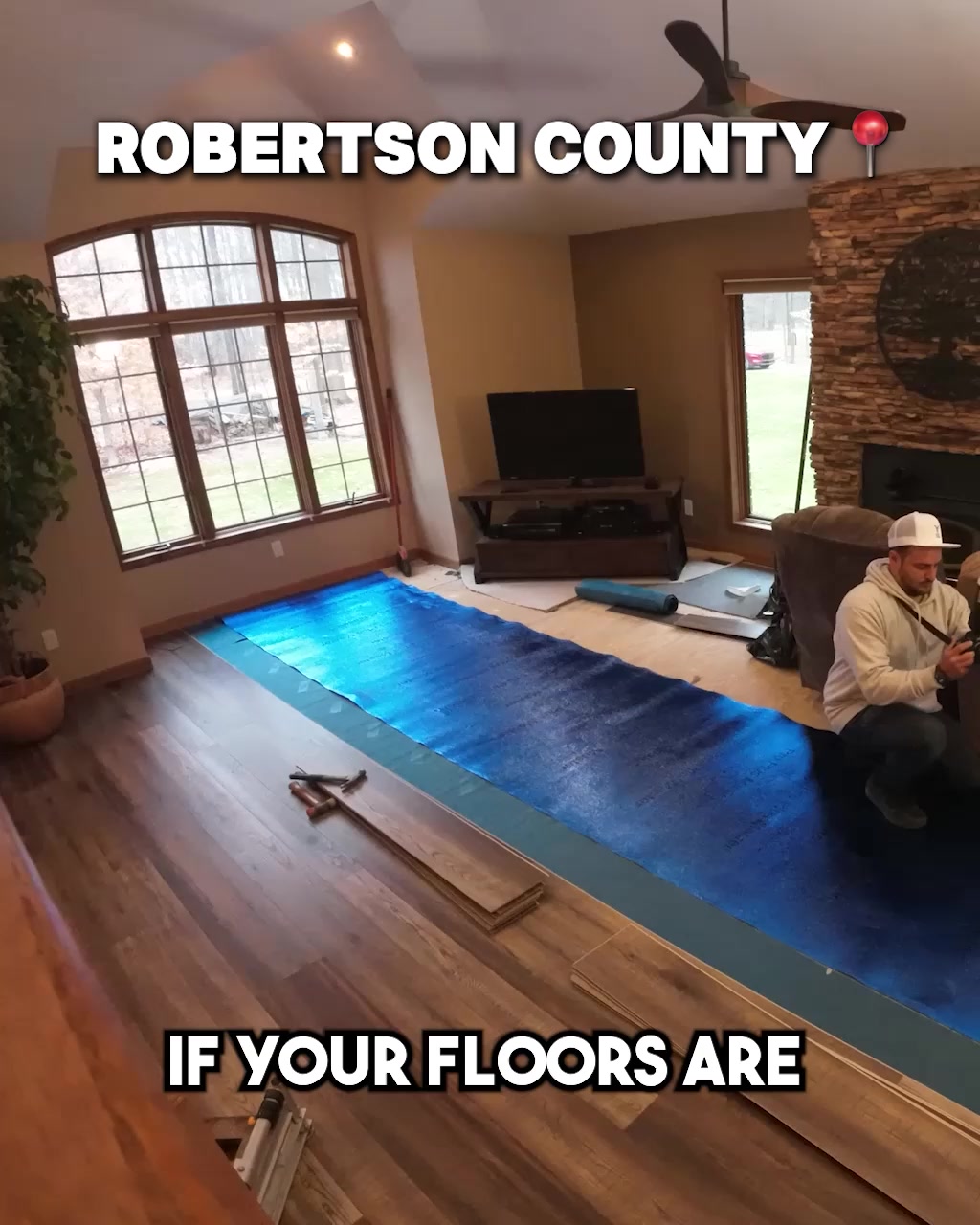 Refloor Renovations Flooring ad creative