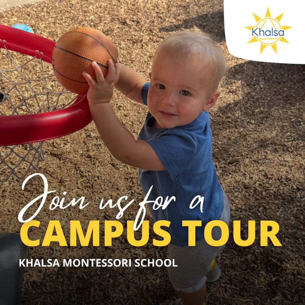 Khalsa Montessori School Preschool ad creative