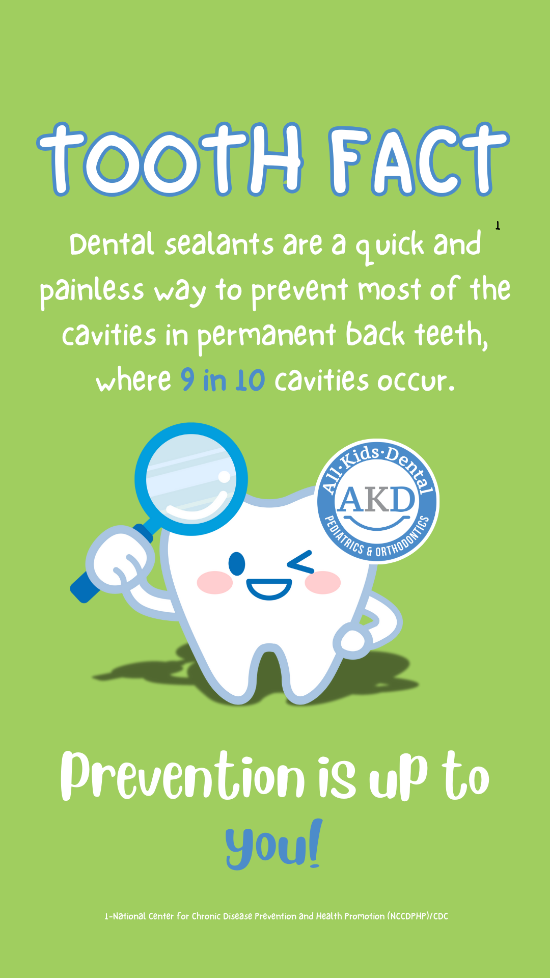 AKDsmiles Pediatric Dentist ad creative
