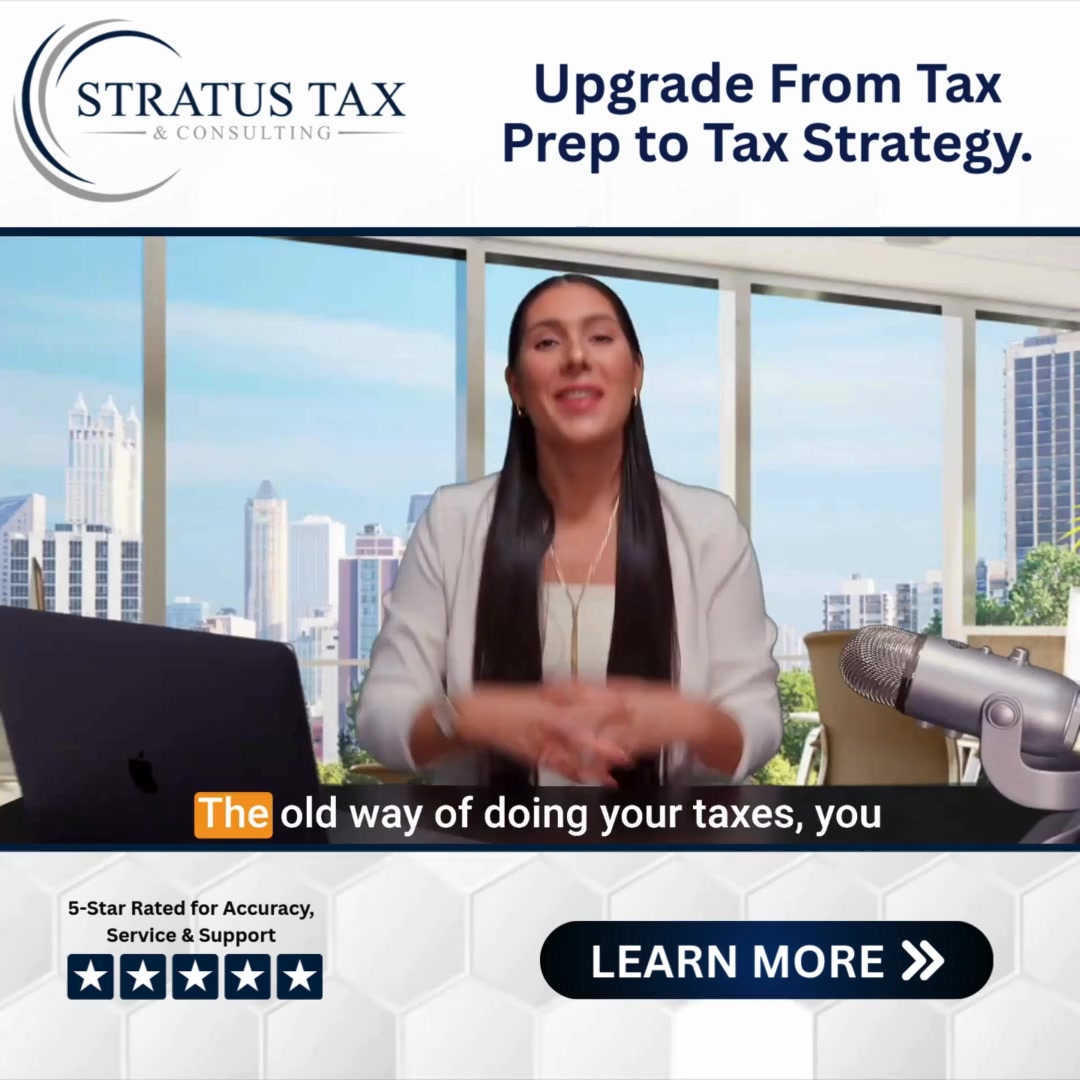 Stratus Tax & Consulting Accountant ad creative