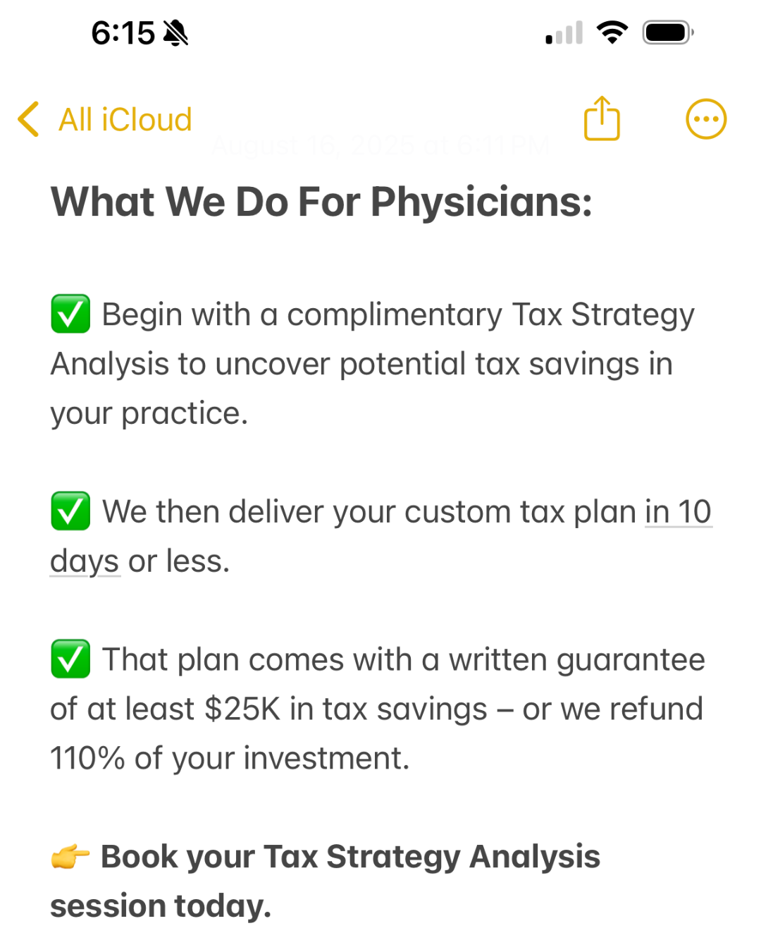 Physicians: Save $25K+ In Taxes