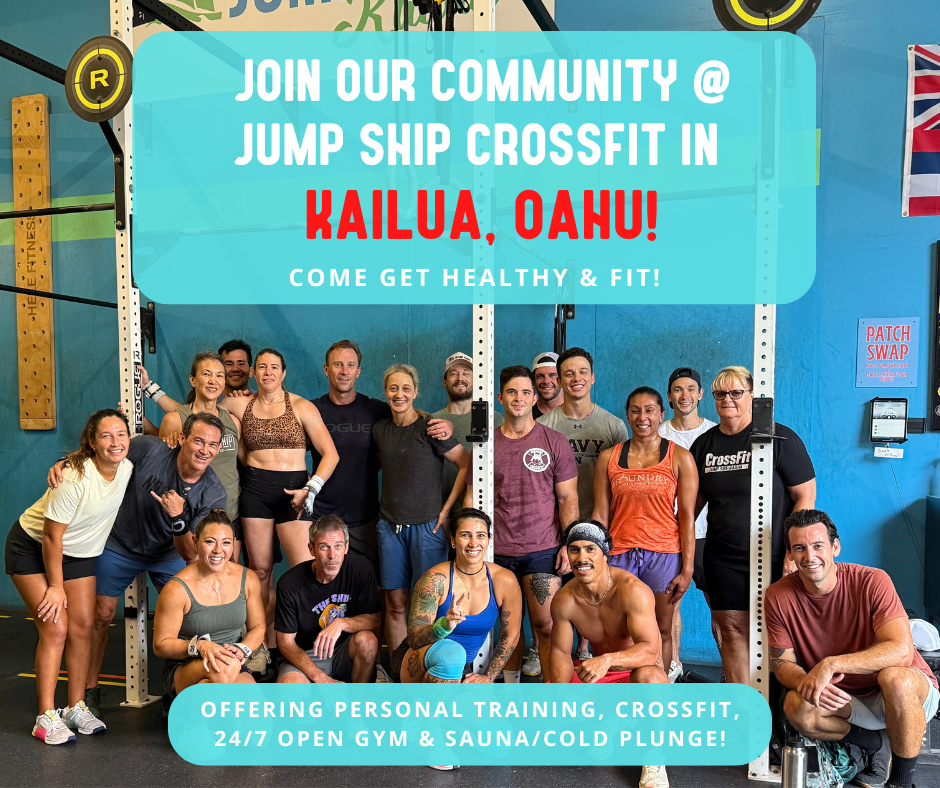 Jump Ship Crossfit Kailua CrossFit ad creative