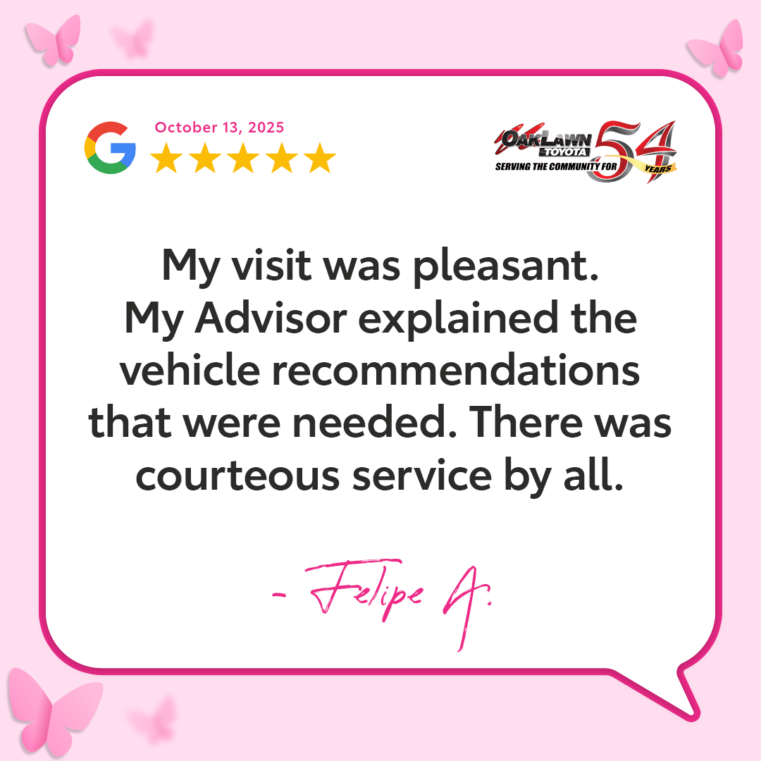 Oak Lawn Toyota Auto Dealer ad creative