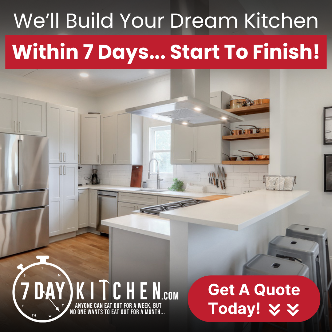 7 Day Kitchen Kitchen & Bath Remodeling ad creative
