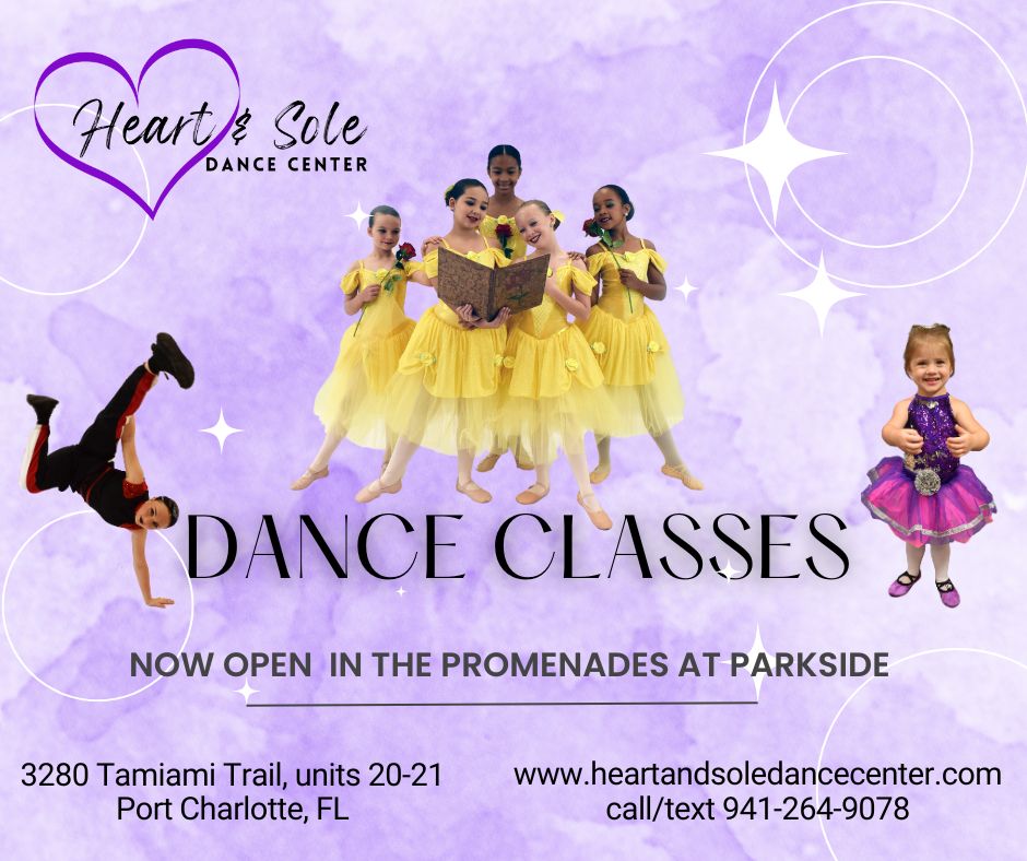Heart & Sole Dance Center Dance Studio ad creative