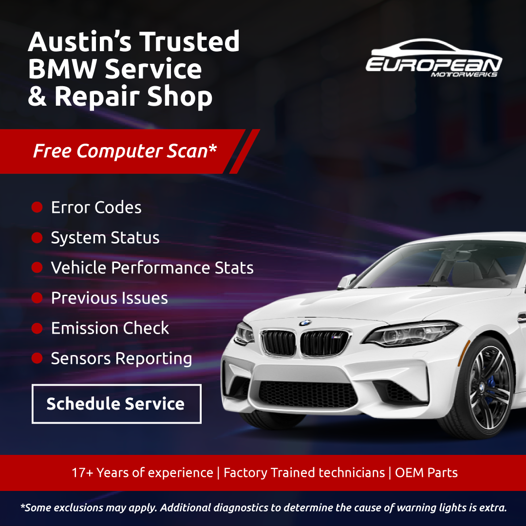 European Motorwerks Domain Auto Repair ad creative