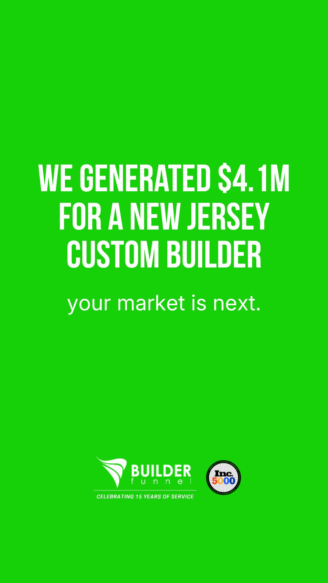 Builder Funnel Digital Marketing Agency ad creative