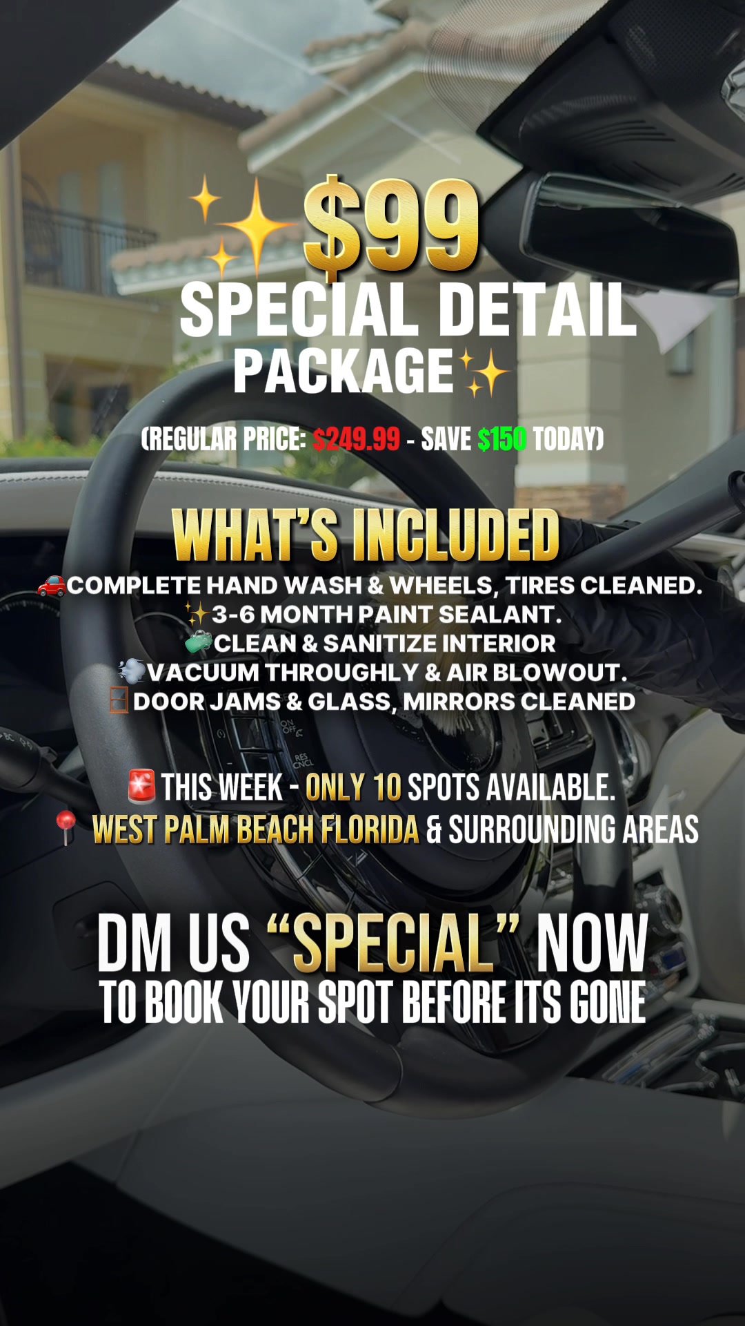 Toro Marquez Detailing Auto Detailing ad creative
