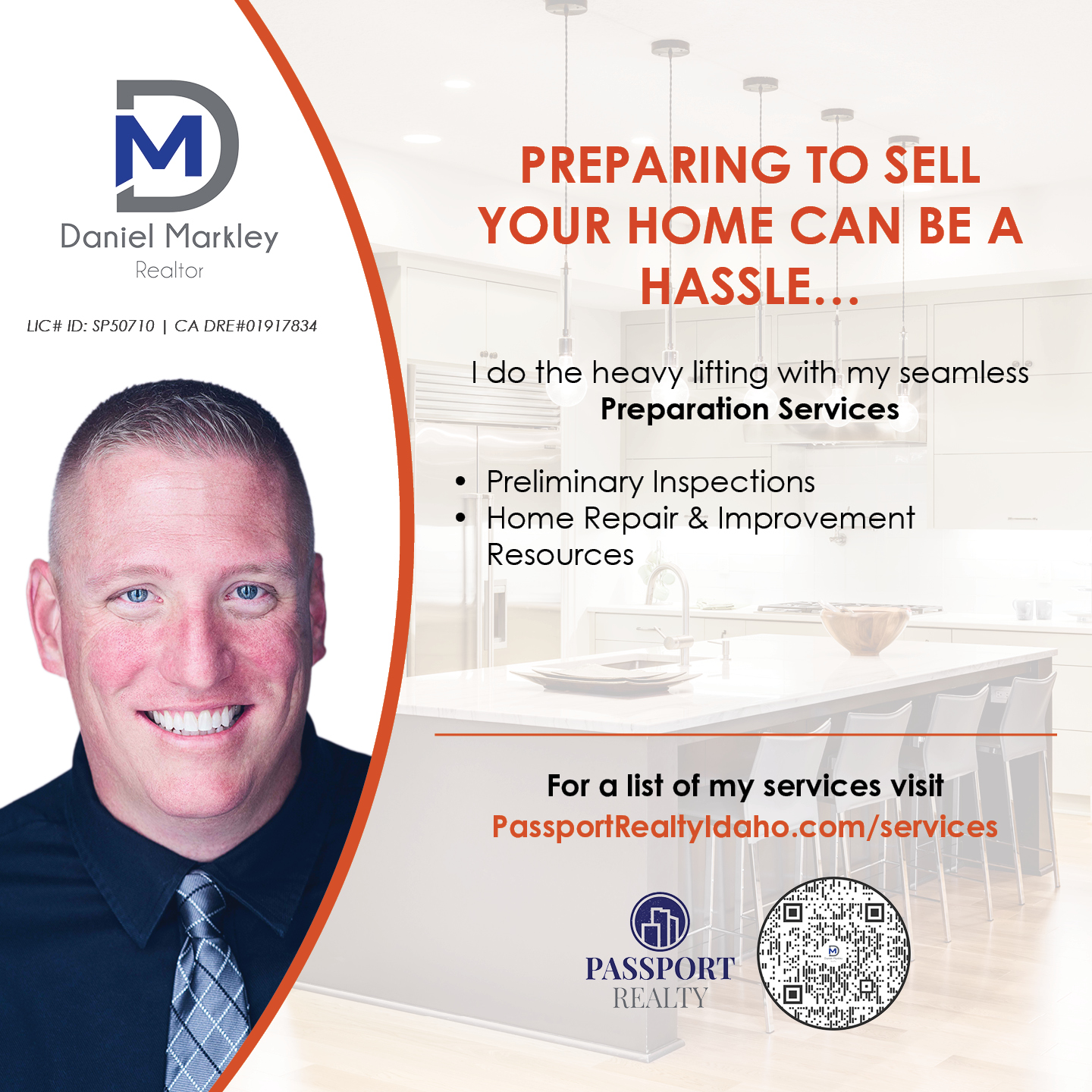 Daniel Markley - Realtor Real Estate Agent ad creative