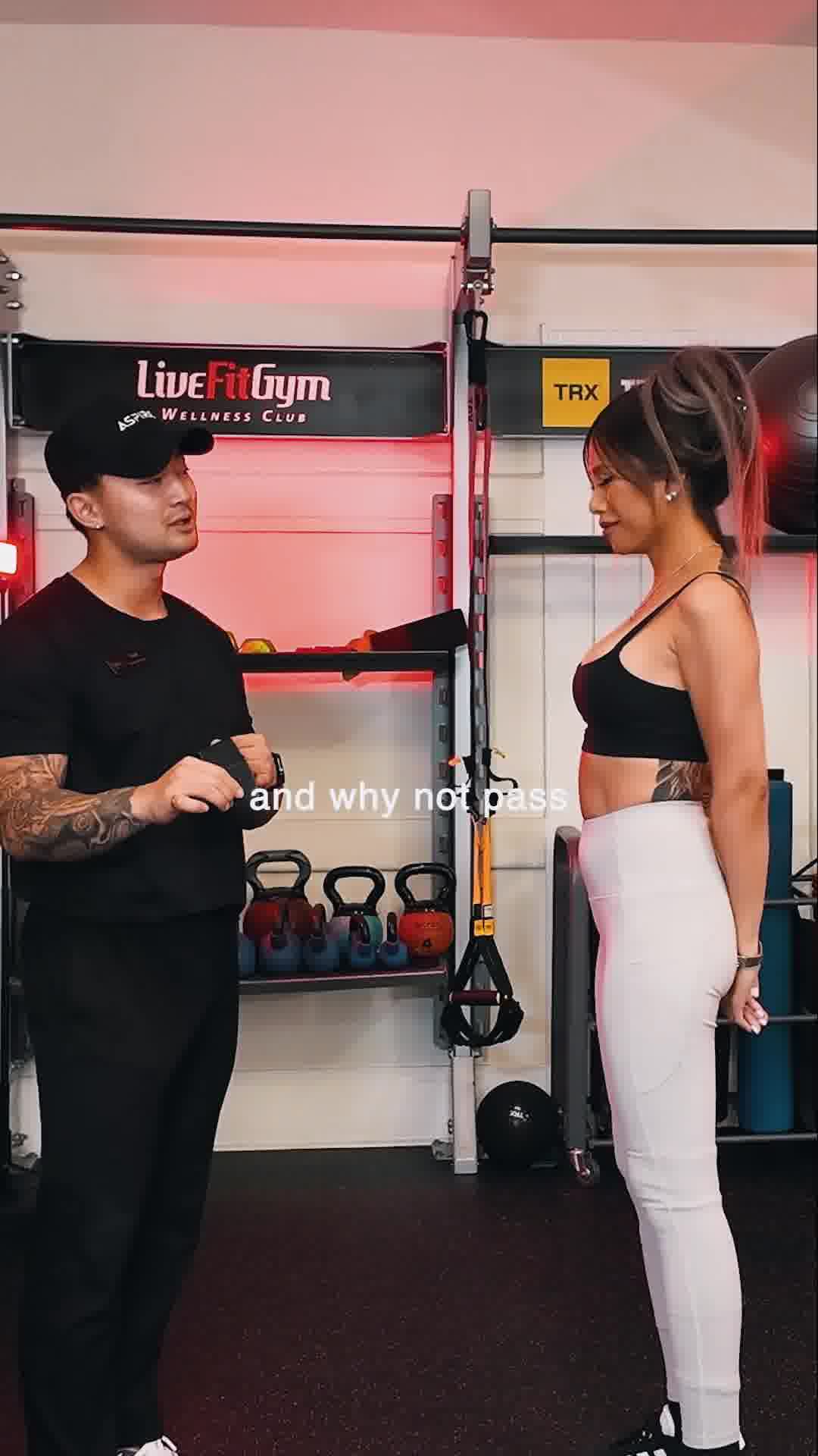 Live Fit Gym Personal Trainer ad creative